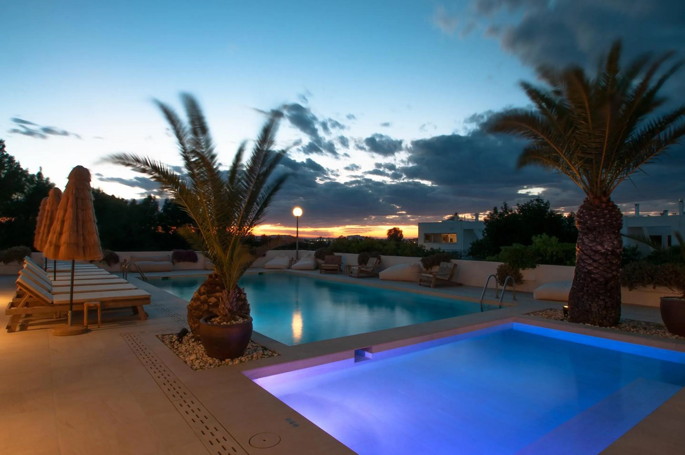 Swimming pool in Secret Oasis Ibiza-Only Adults