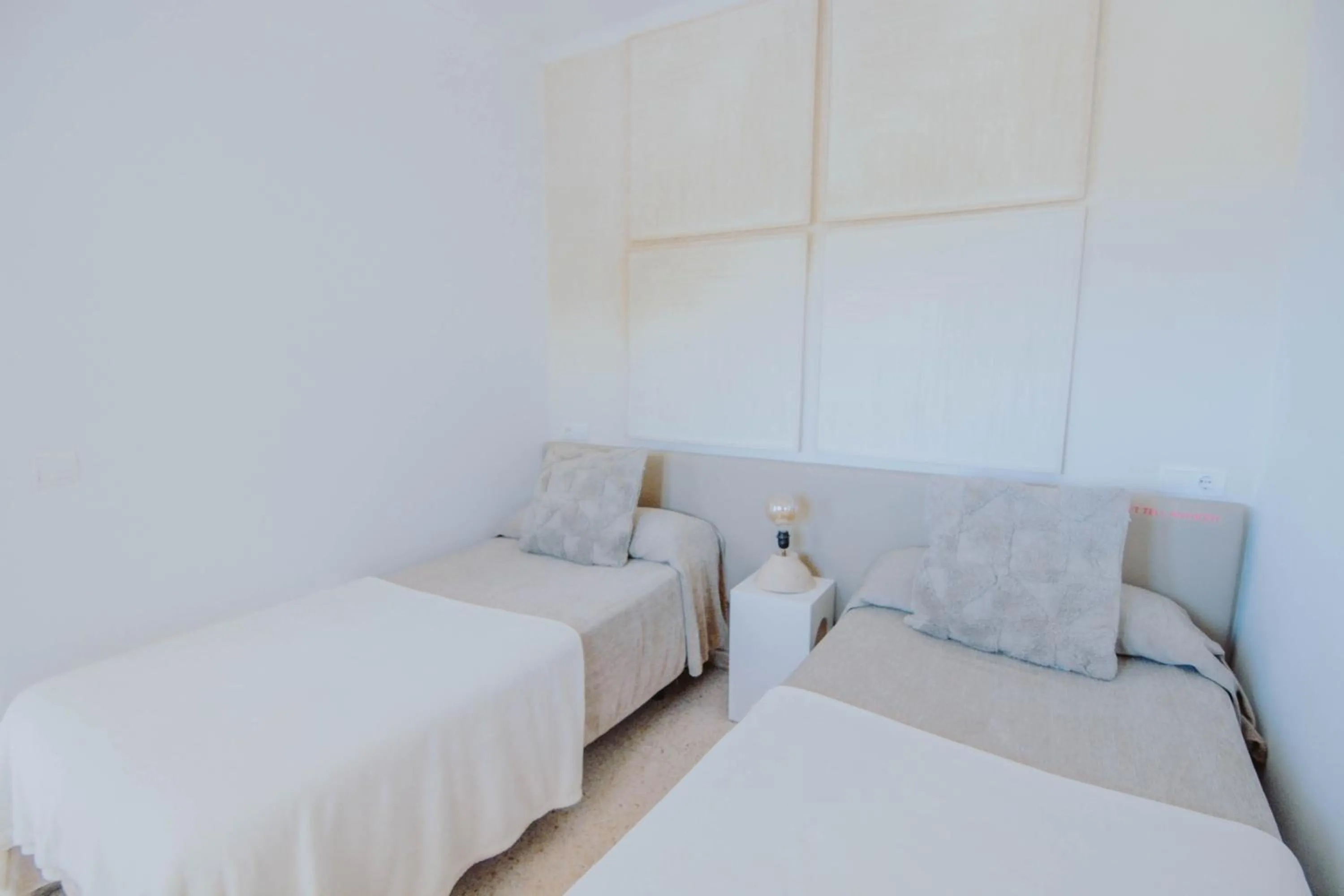 Bed in Secret Oasis Ibiza-Only Adults