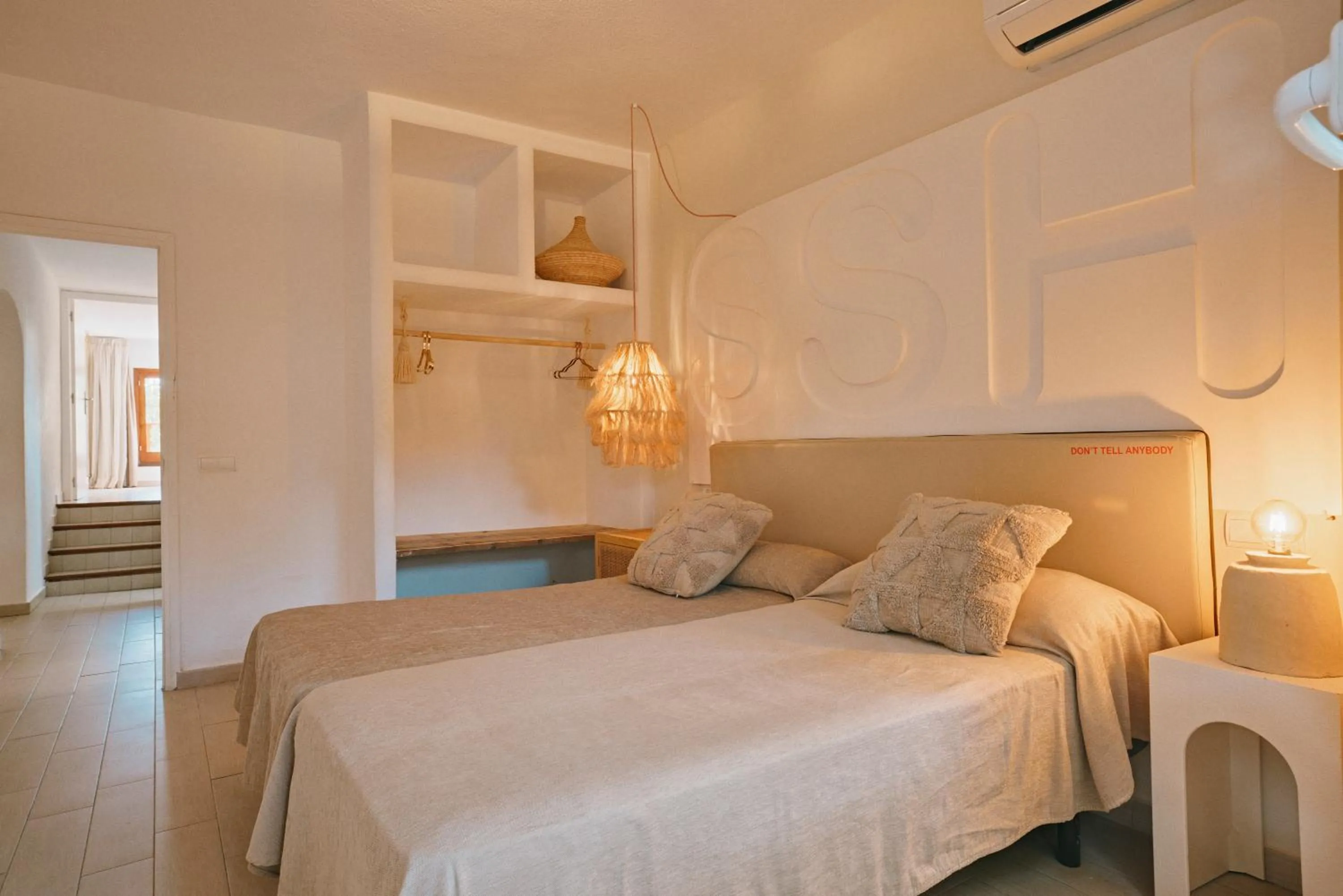 Bed in Secret Oasis Ibiza-Only Adults