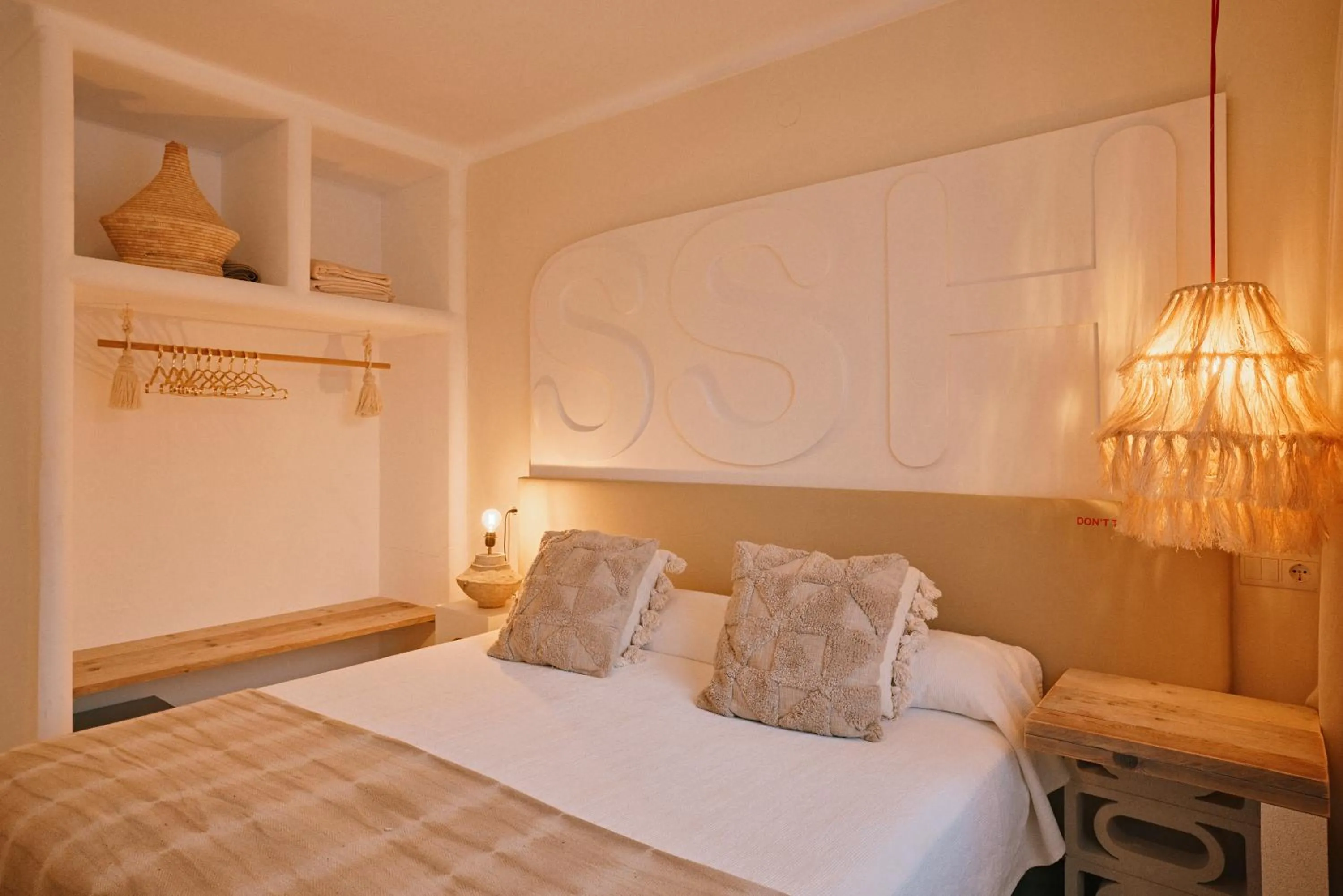 Bed in Secret Oasis Ibiza-Only Adults