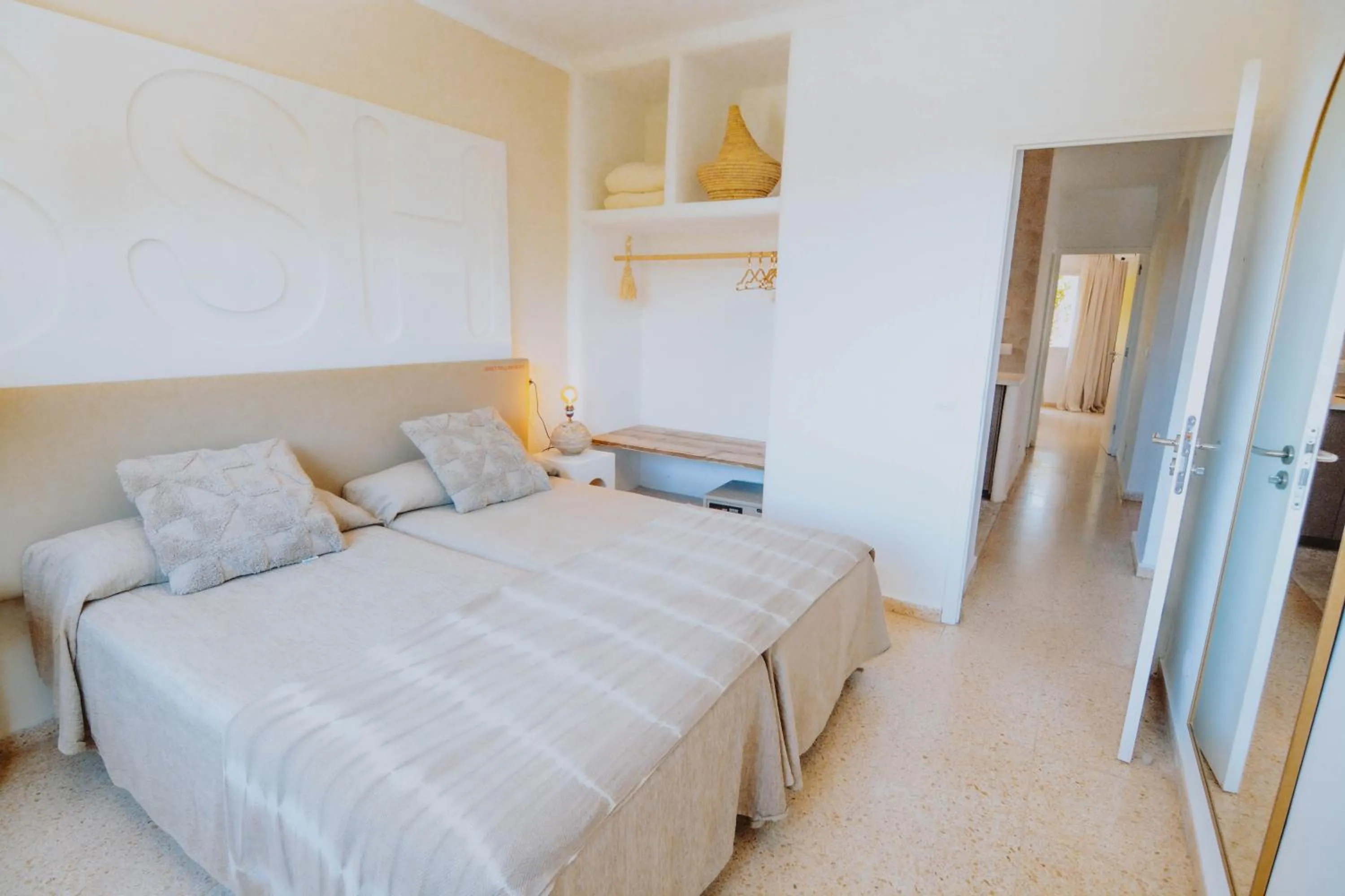 Bed in Secret Oasis Ibiza-Only Adults