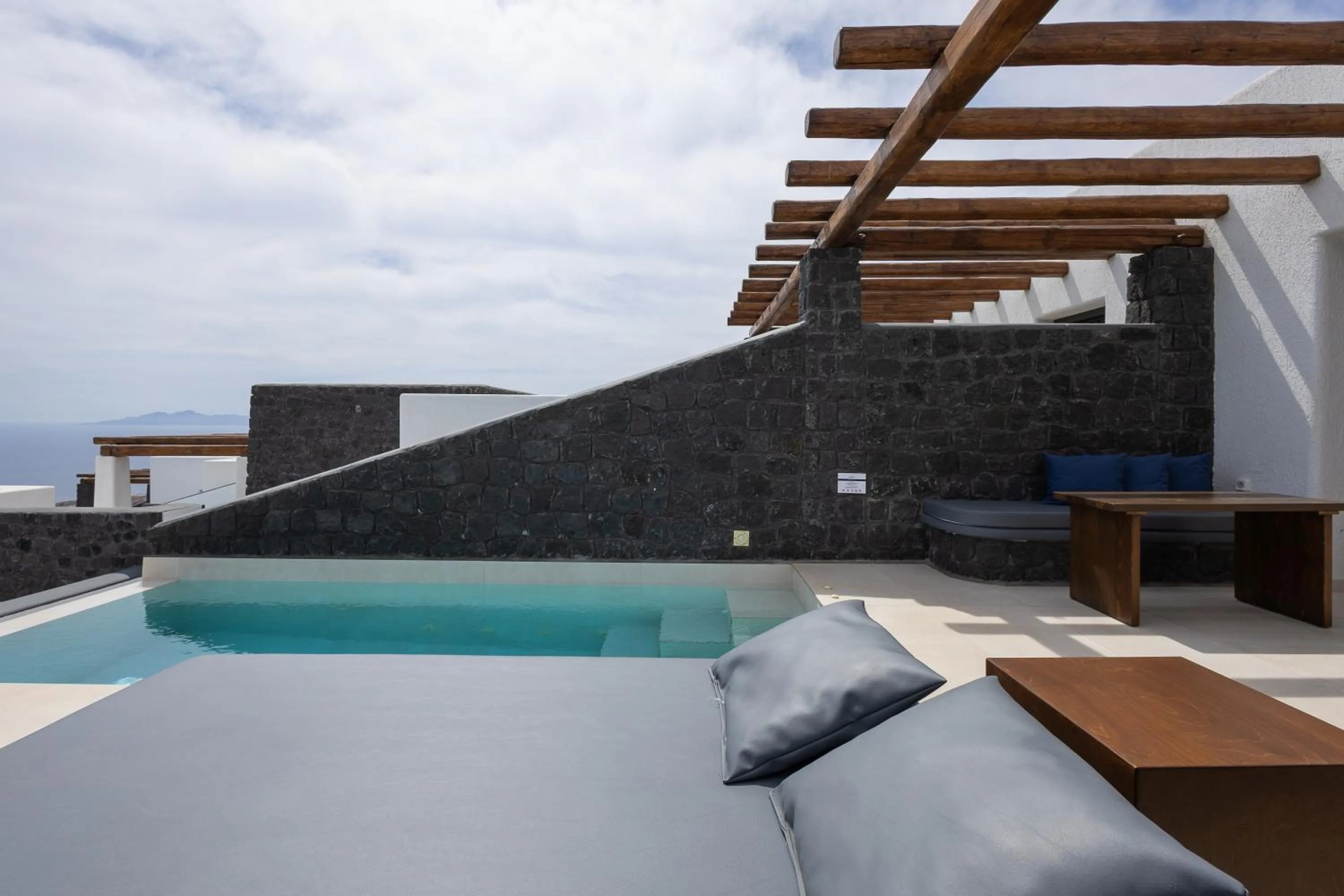 Pool view in Brilliance Suites