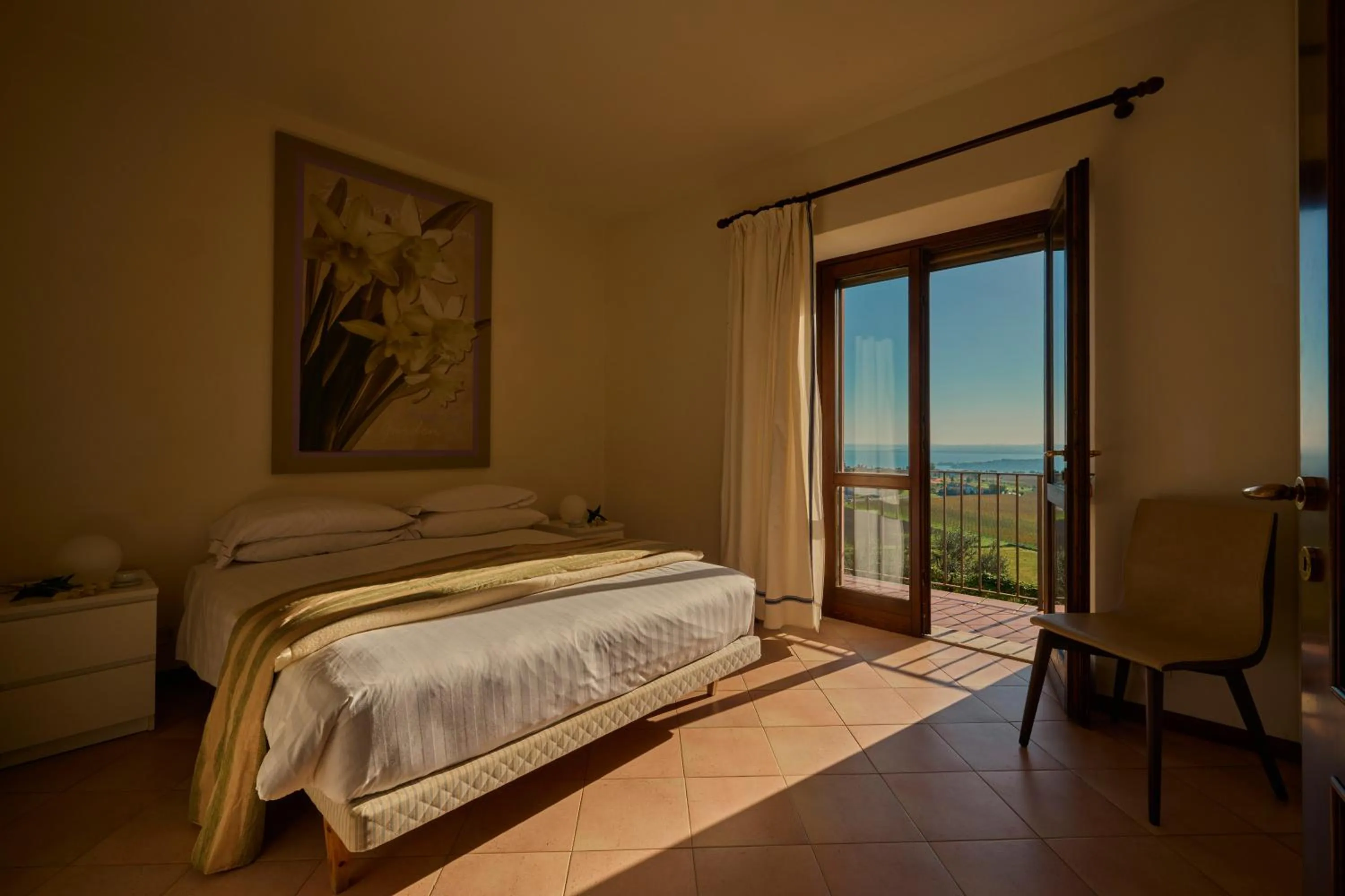 Bed in Villa Montecroce