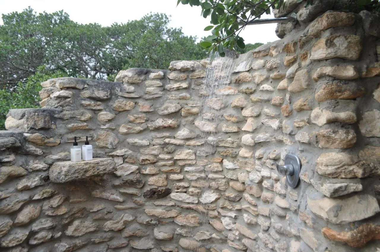 Shower in De Hoop Collection - Campsite Rondawels