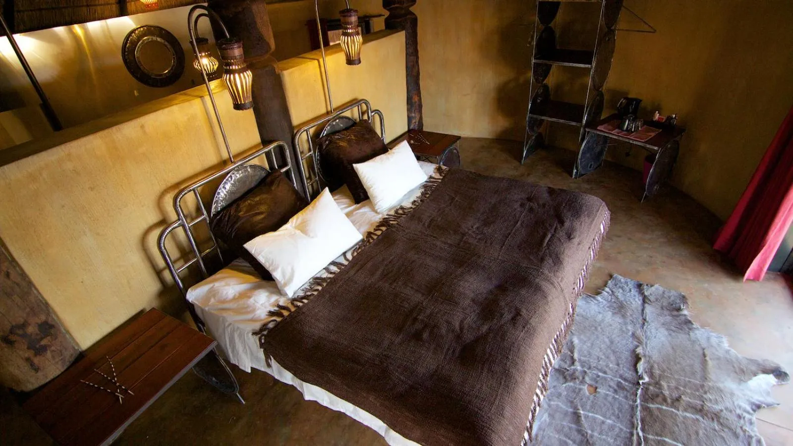 Bedroom, Bed in Ongula Village Homestead Lodge