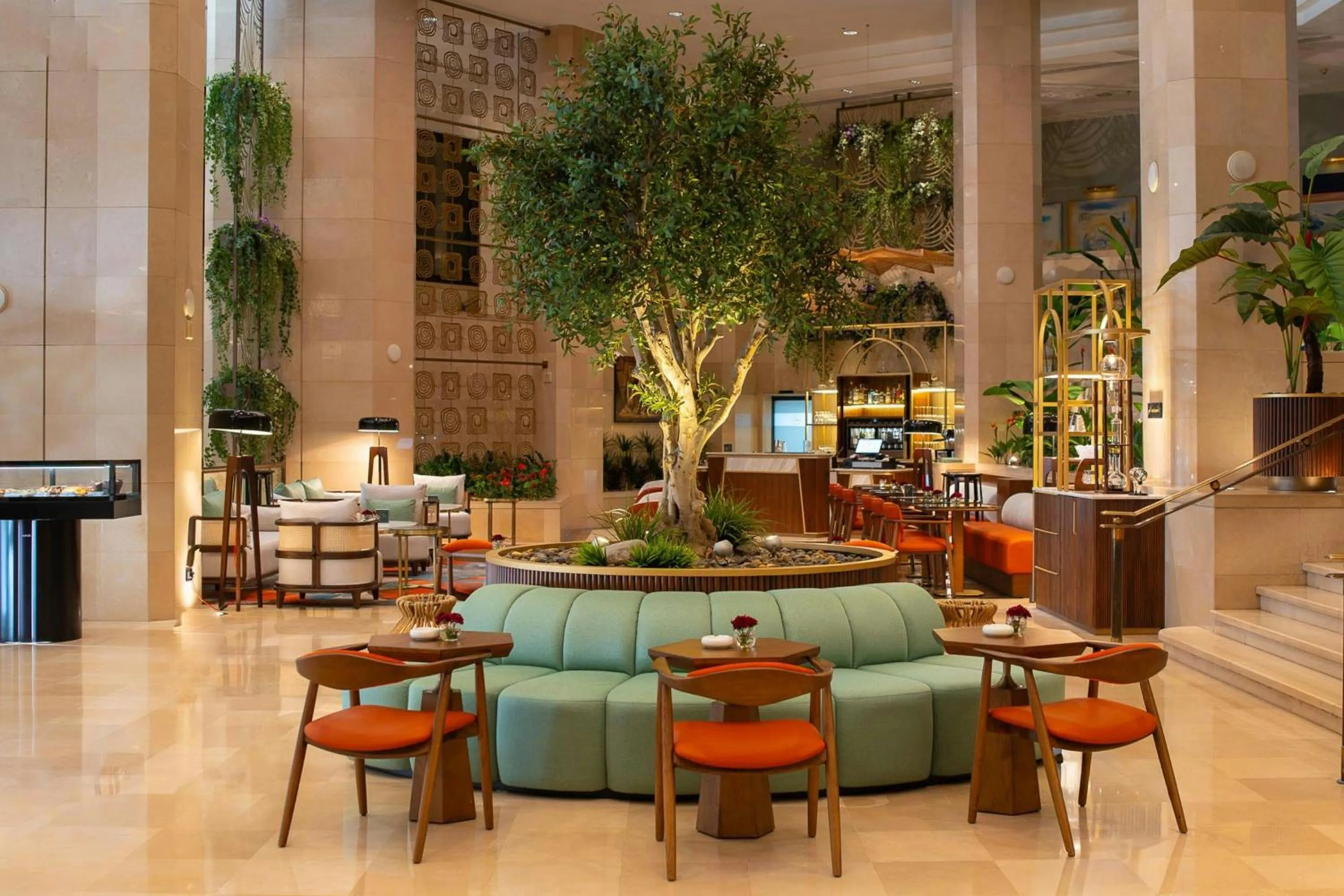 Lounge or bar in Sheraton Amman Al Nabil Hotel