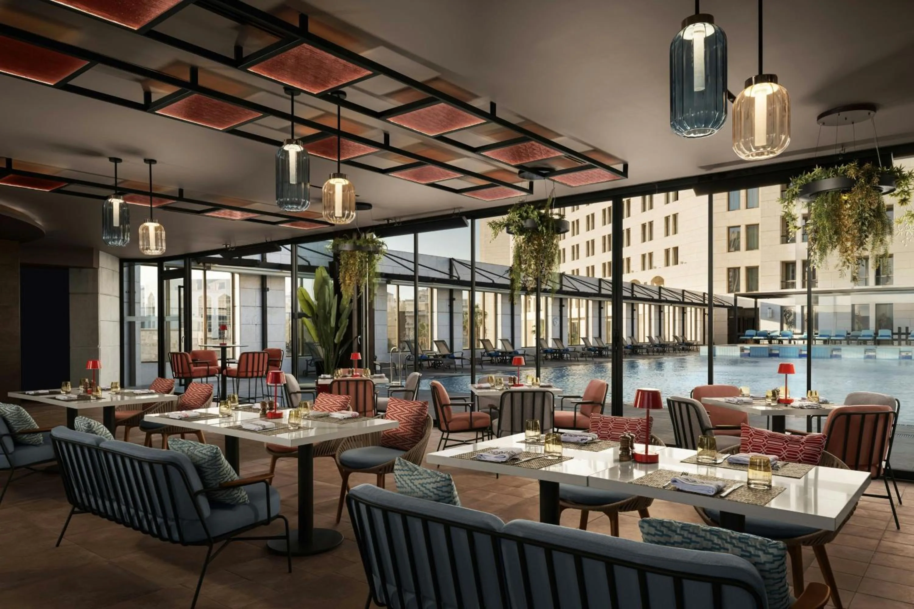 Restaurant/places to eat in Sheraton Amman Al Nabil Hotel