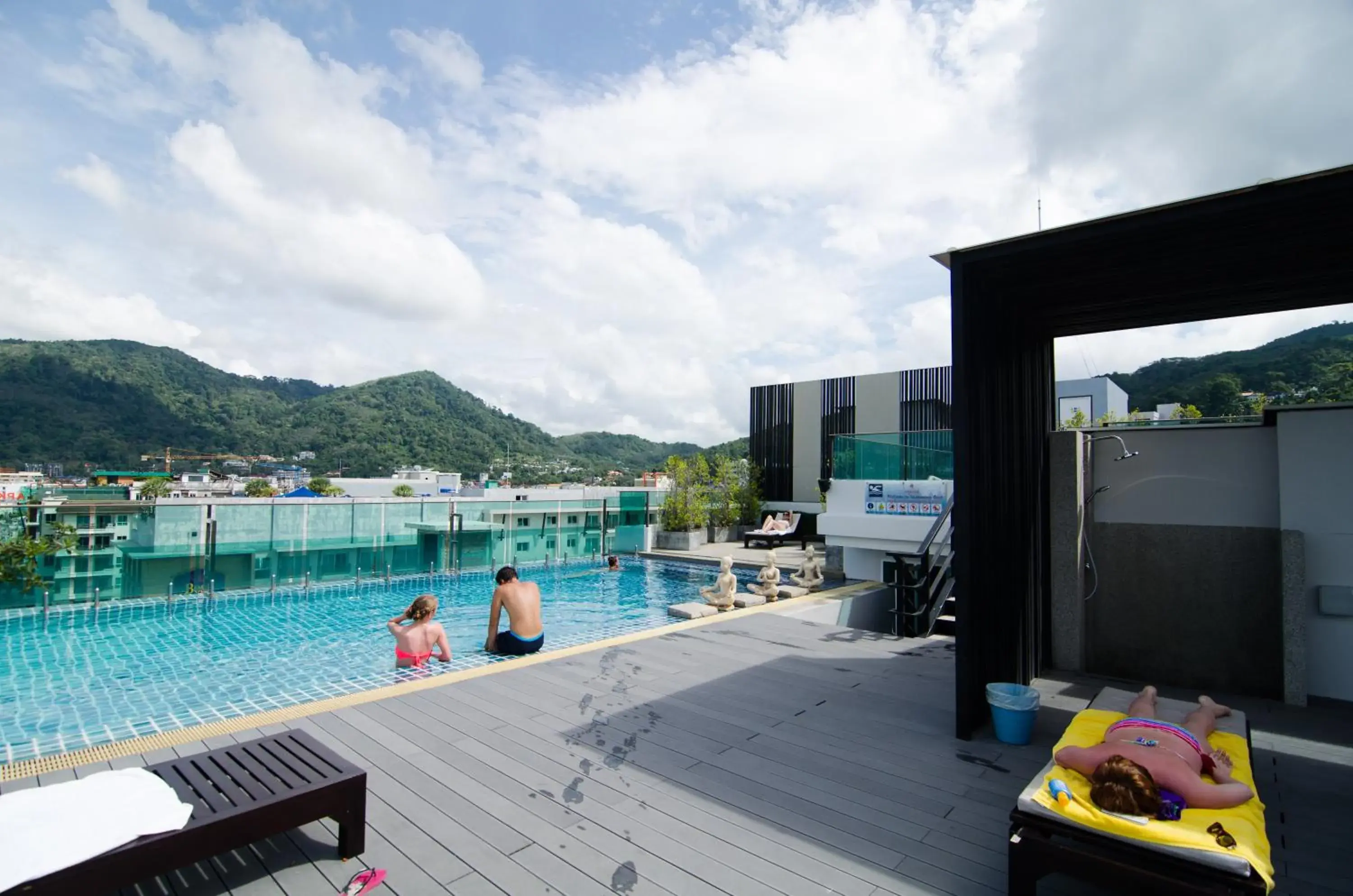 Swimming pool in Mirage Express Patong Phuket Hotel Swimming pool in Mirage Express Patong Phuket Hotel