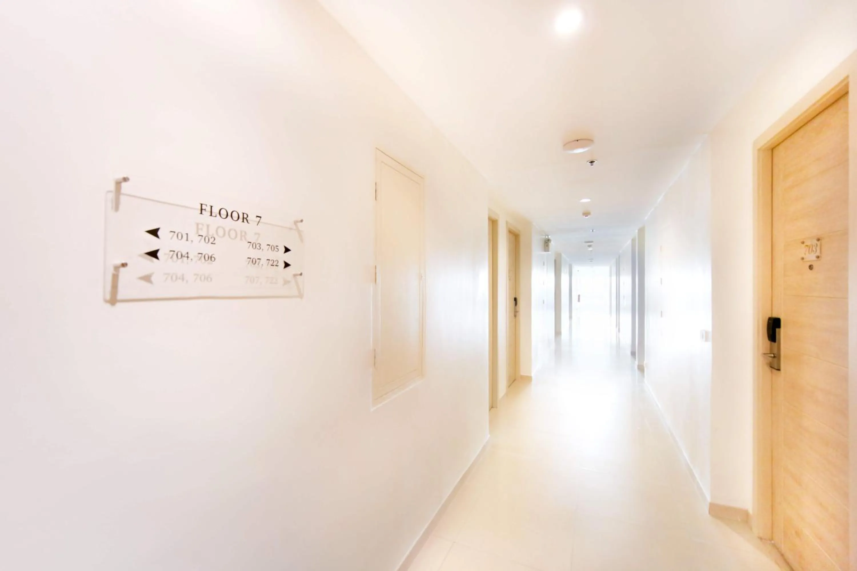 Floor plan in Mirage Express Patong Phuket Hotel