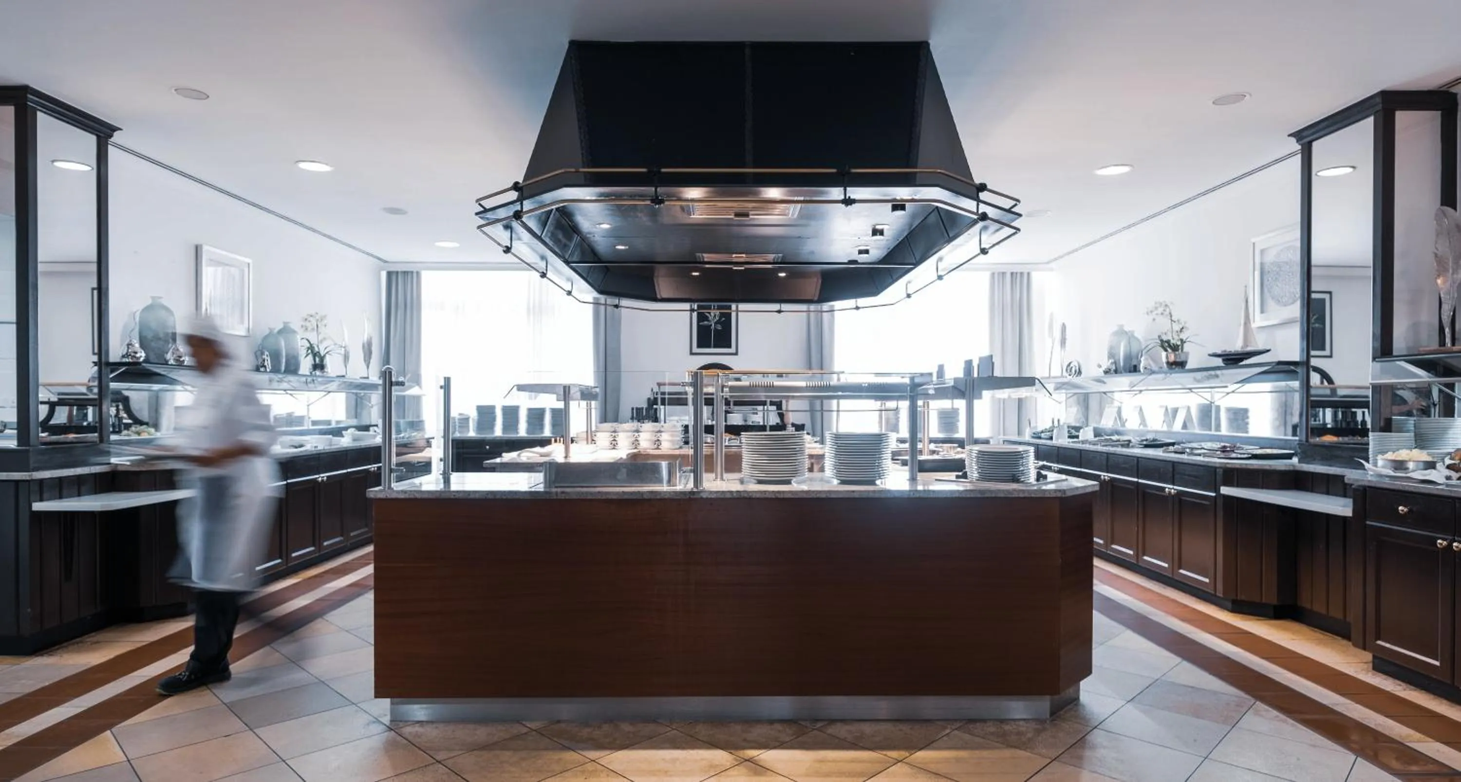 Buffet breakfast in Hotel St. Wolfgang