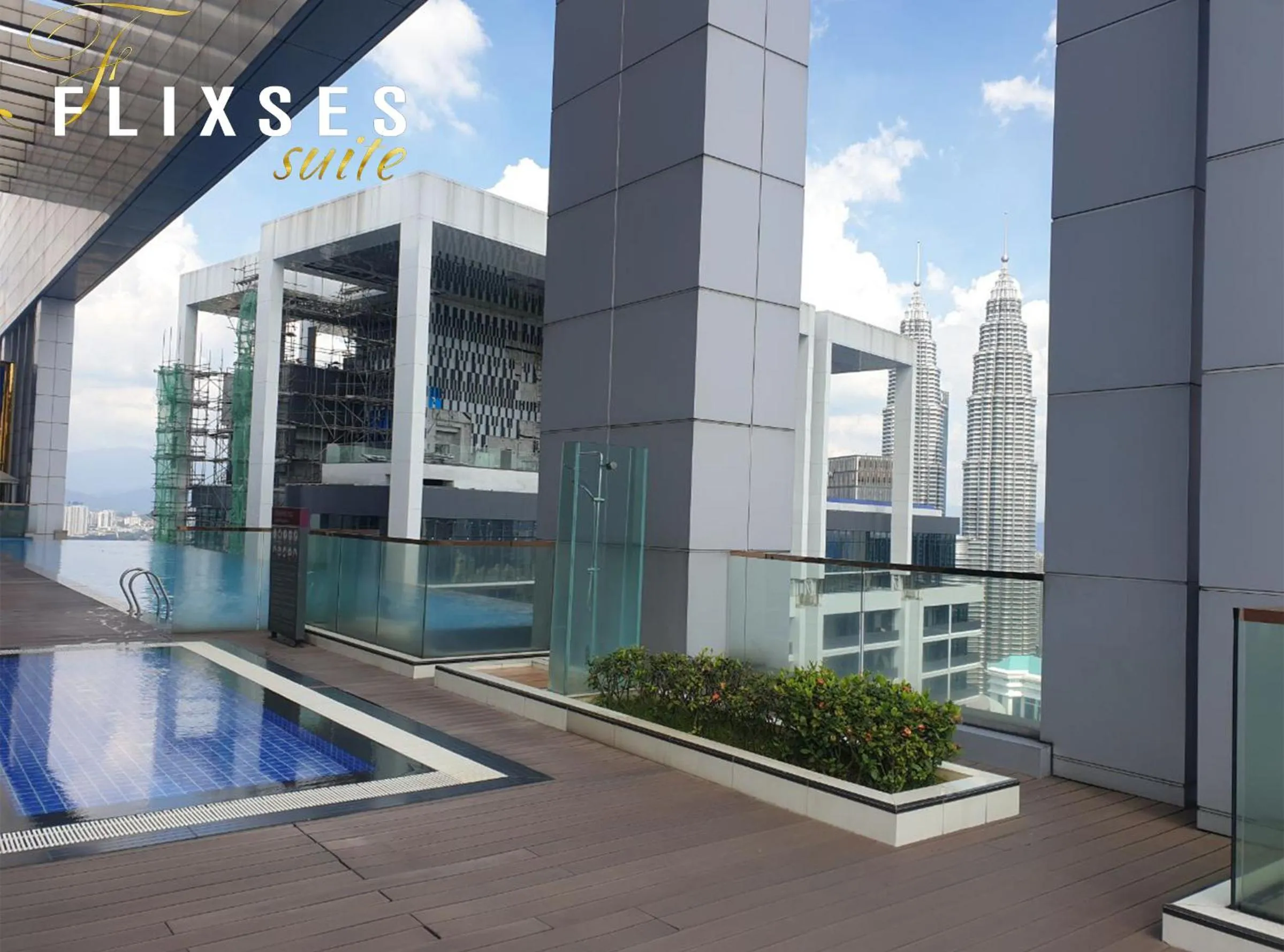 Swimming pool in Flixses Suites at Platinum KLCC