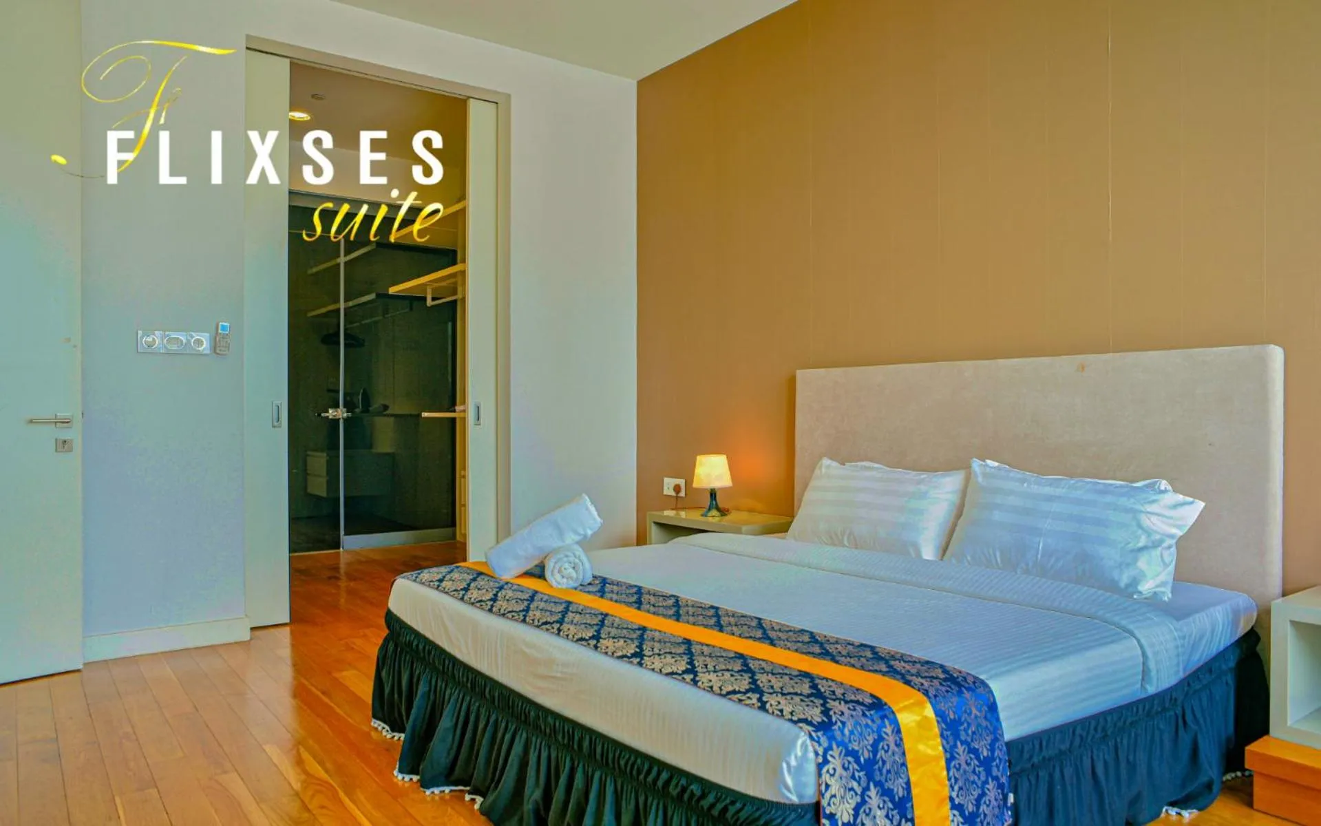 Bed in Flixses Suites at Platinum KLCC
