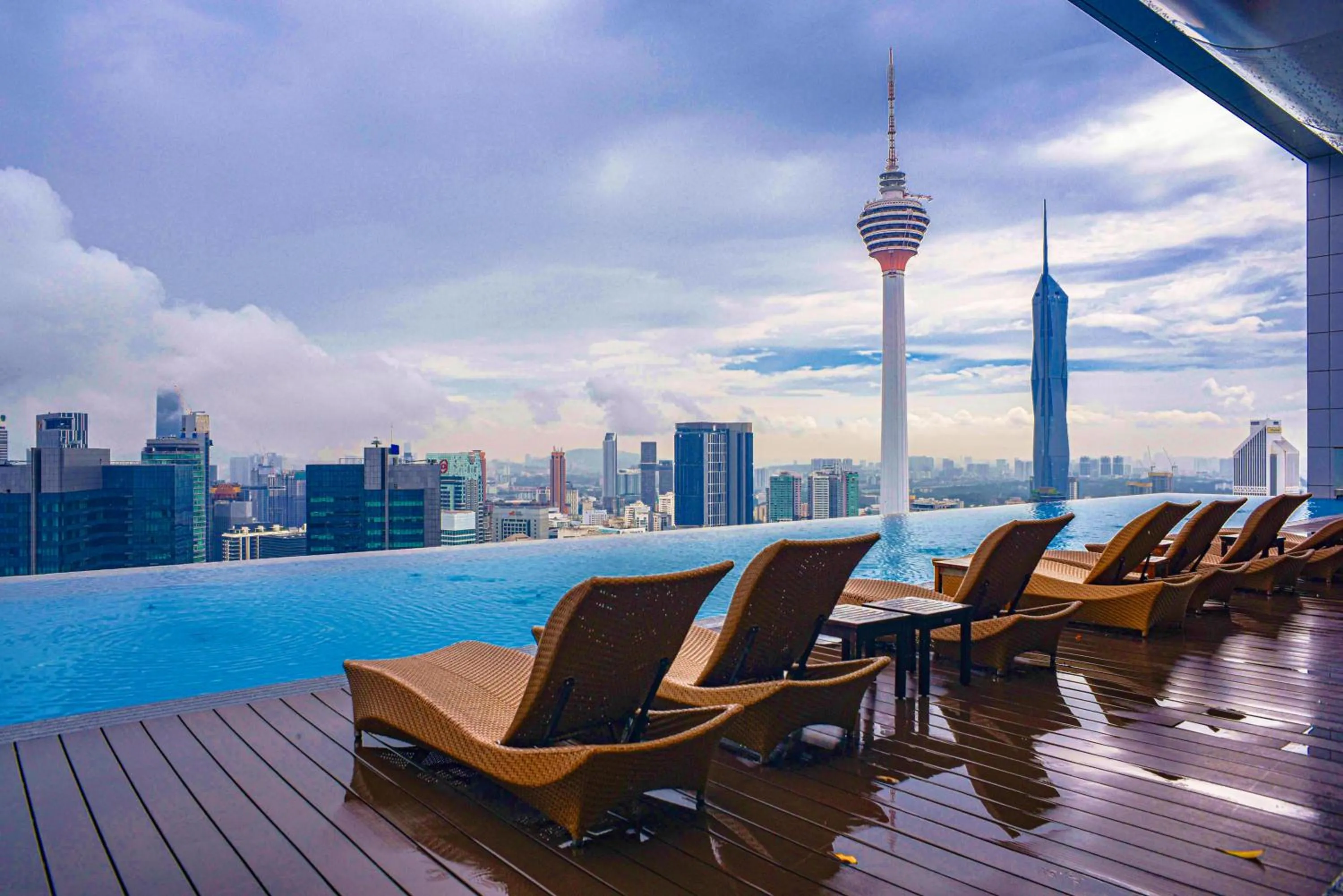 Balcony/Terrace in Flixses Suites at Platinum KLCC
