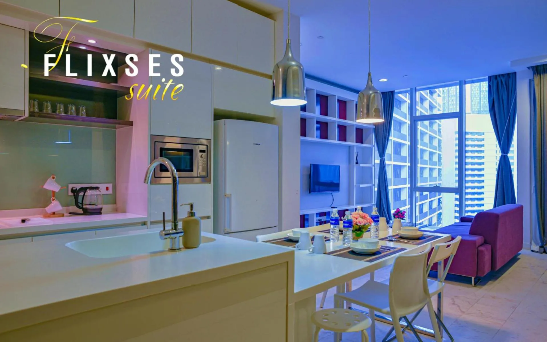 Living room in Flixses Suites at Platinum KLCC