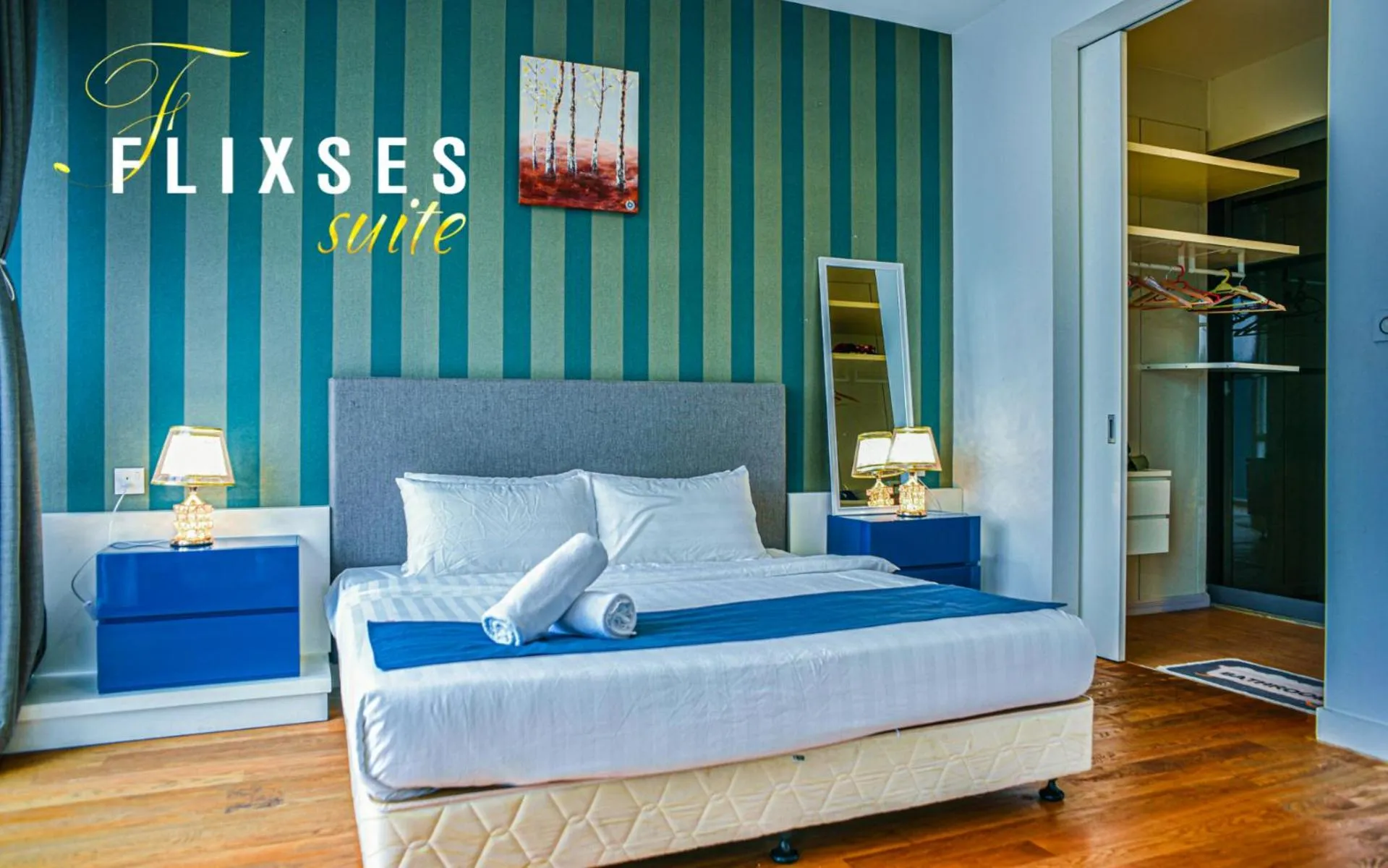 Bed in Flixses Suites at Platinum KLCC