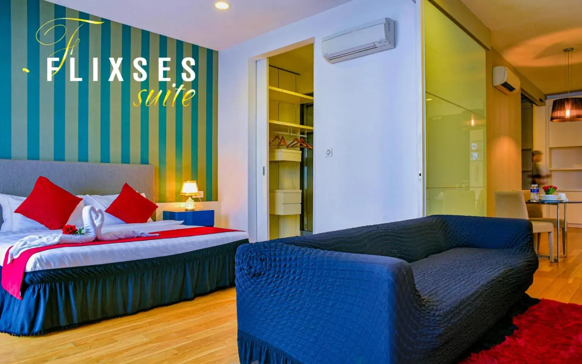 Living room in Flixses Suites at Platinum KLCC Living room in Flixses Suites at Platinum KLCC