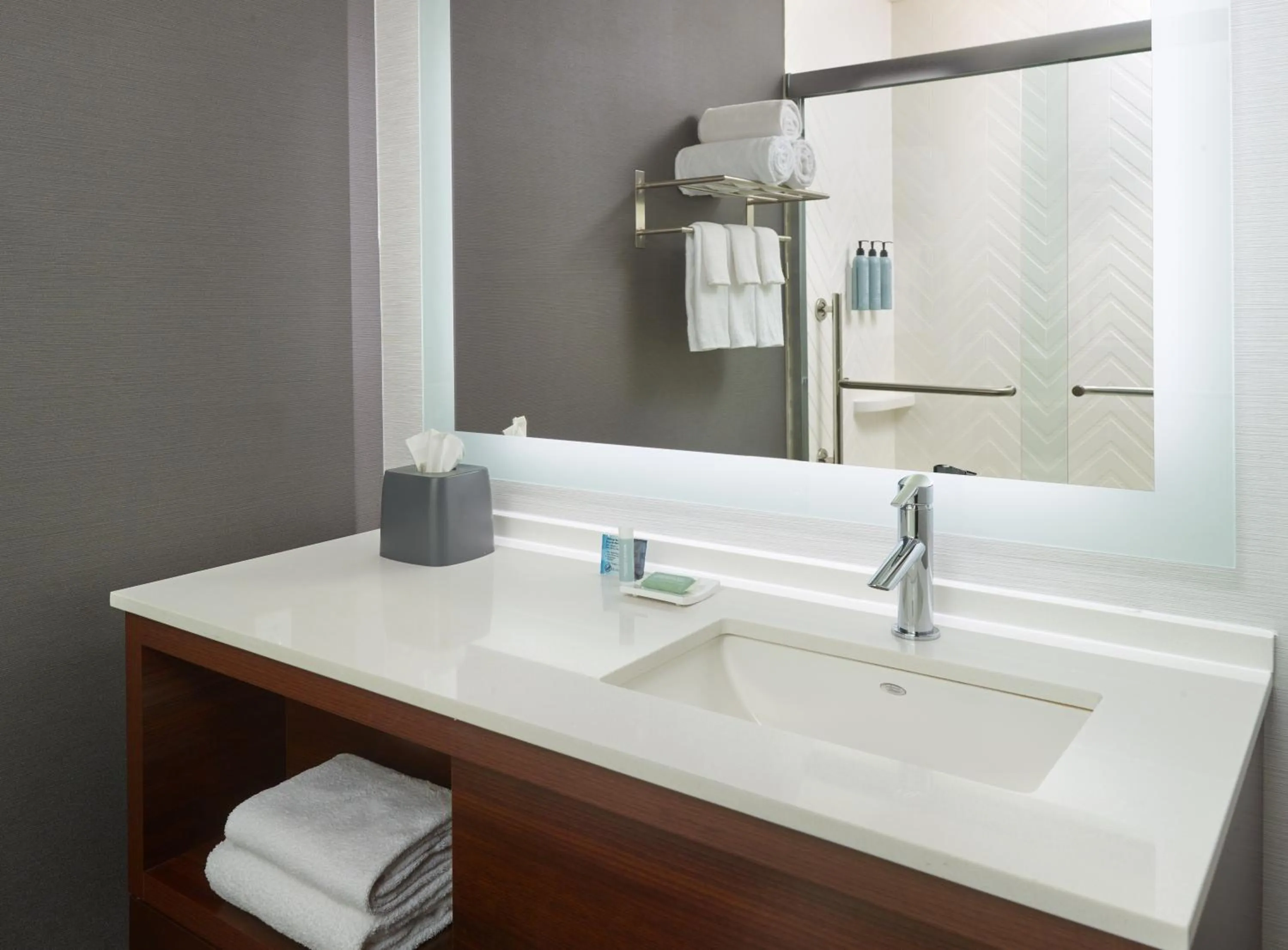 Bathroom in Holiday Inn & Suites Atlanta Perimeter Dunwoody, an IHG Hotel