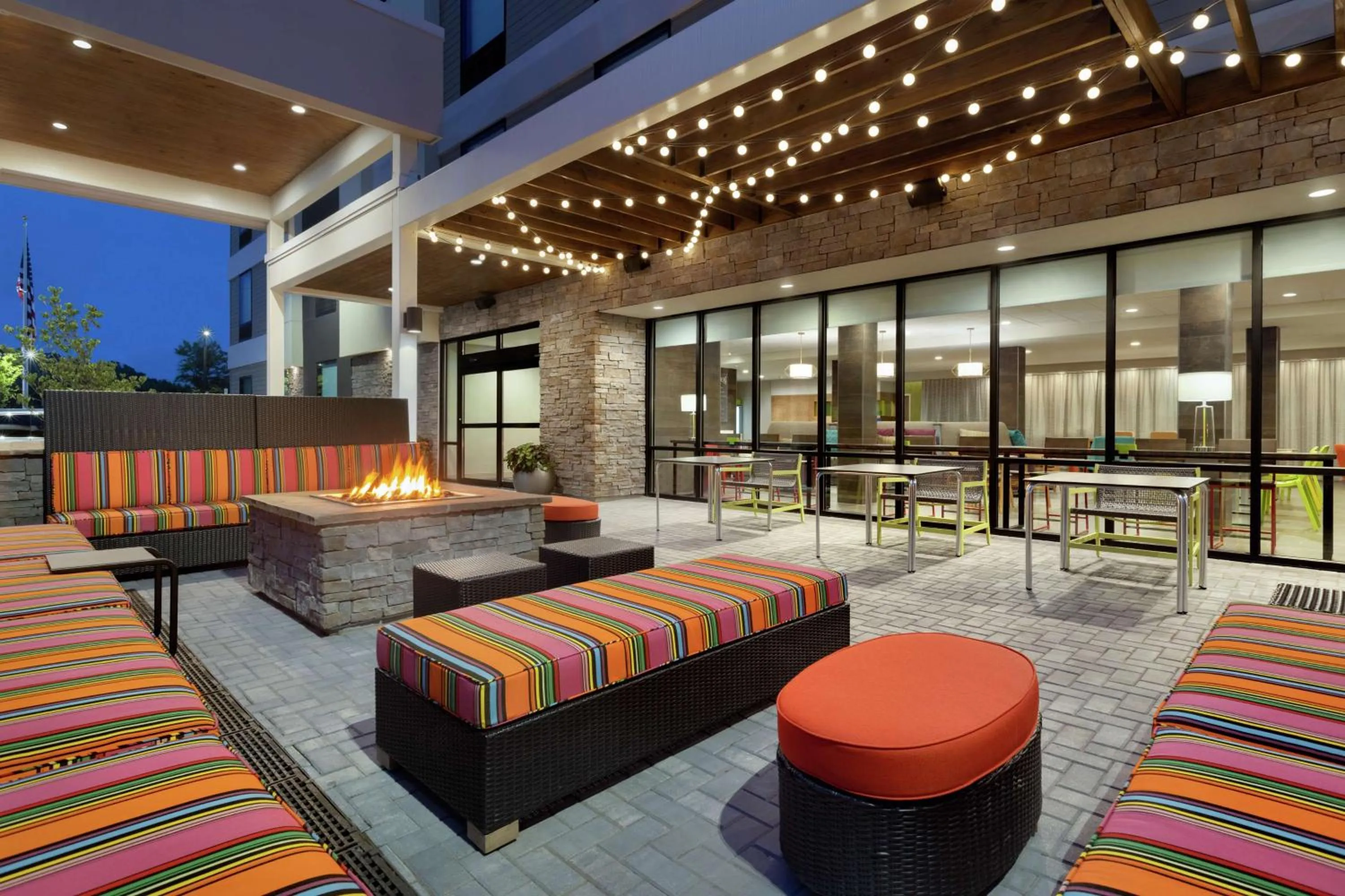 Patio in Home2 Suites by Hilton New Brunswick, NJ