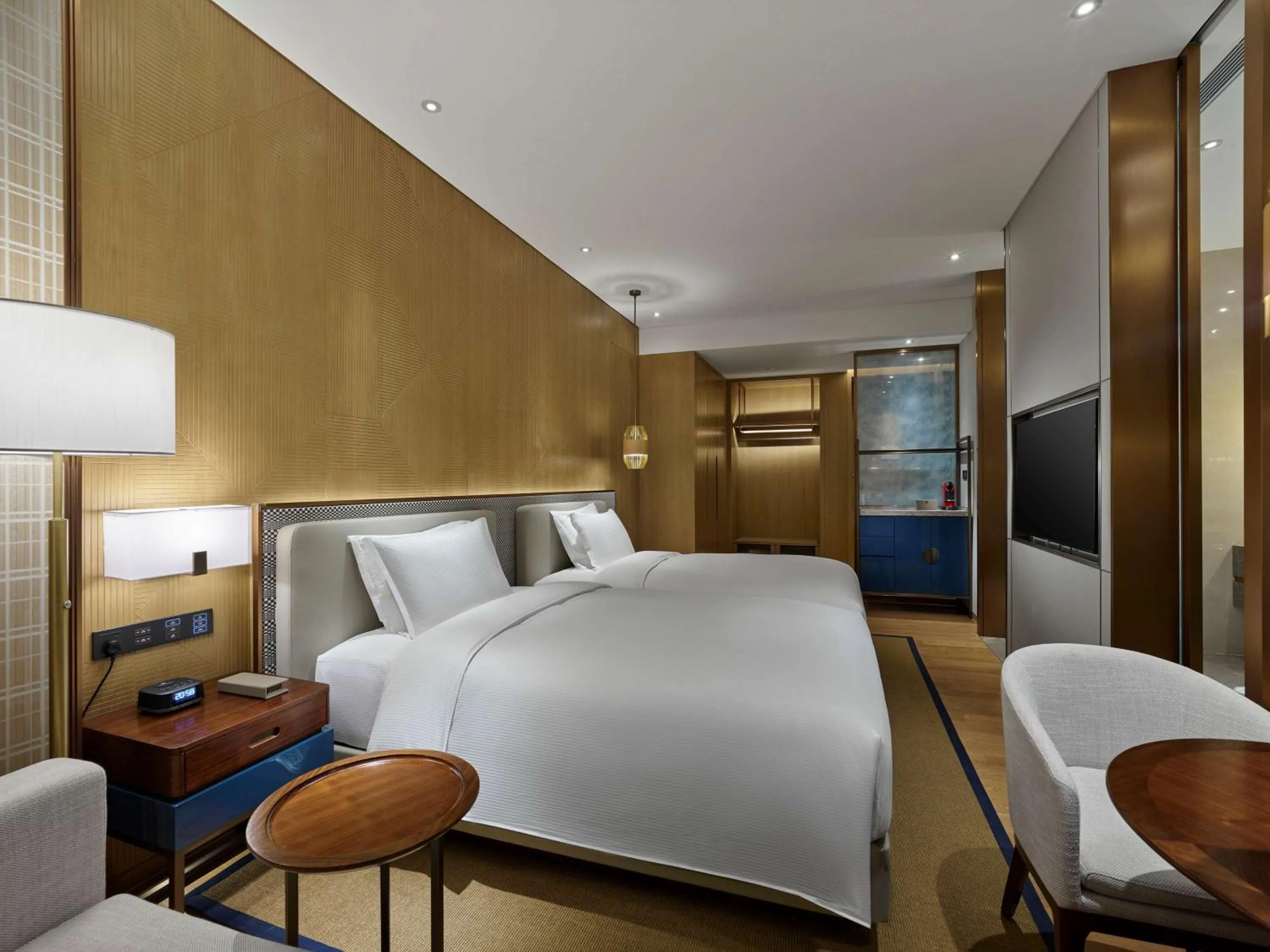 Bedroom, Bed in Hilton Hainan Ocean Flower Island