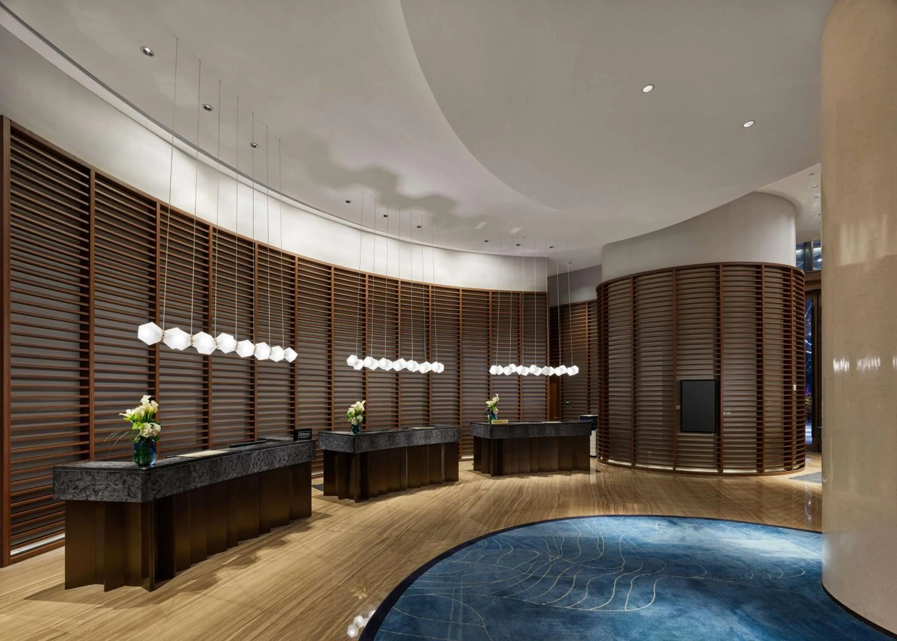 Lobby or reception in Hilton Hainan Ocean Flower Island