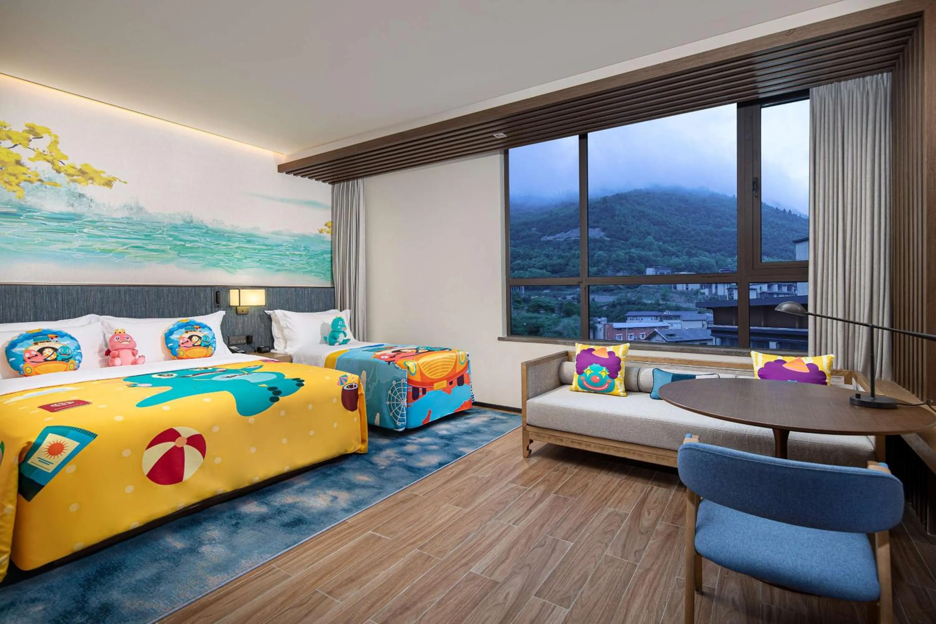 Bed in Hilton Garden Inn Jiuzhaigou