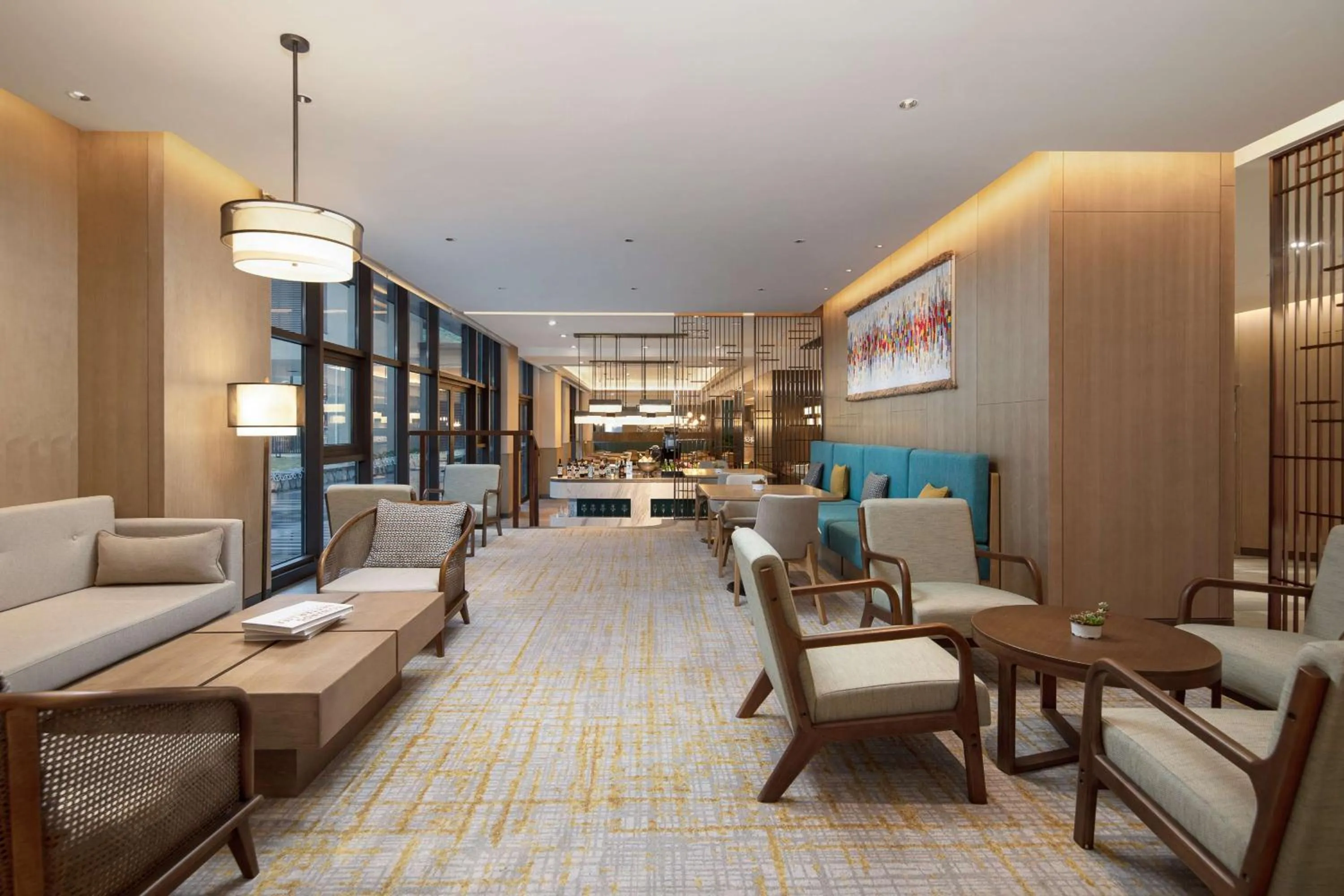 Lounge or bar in Hilton Garden Inn Jiuzhaigou