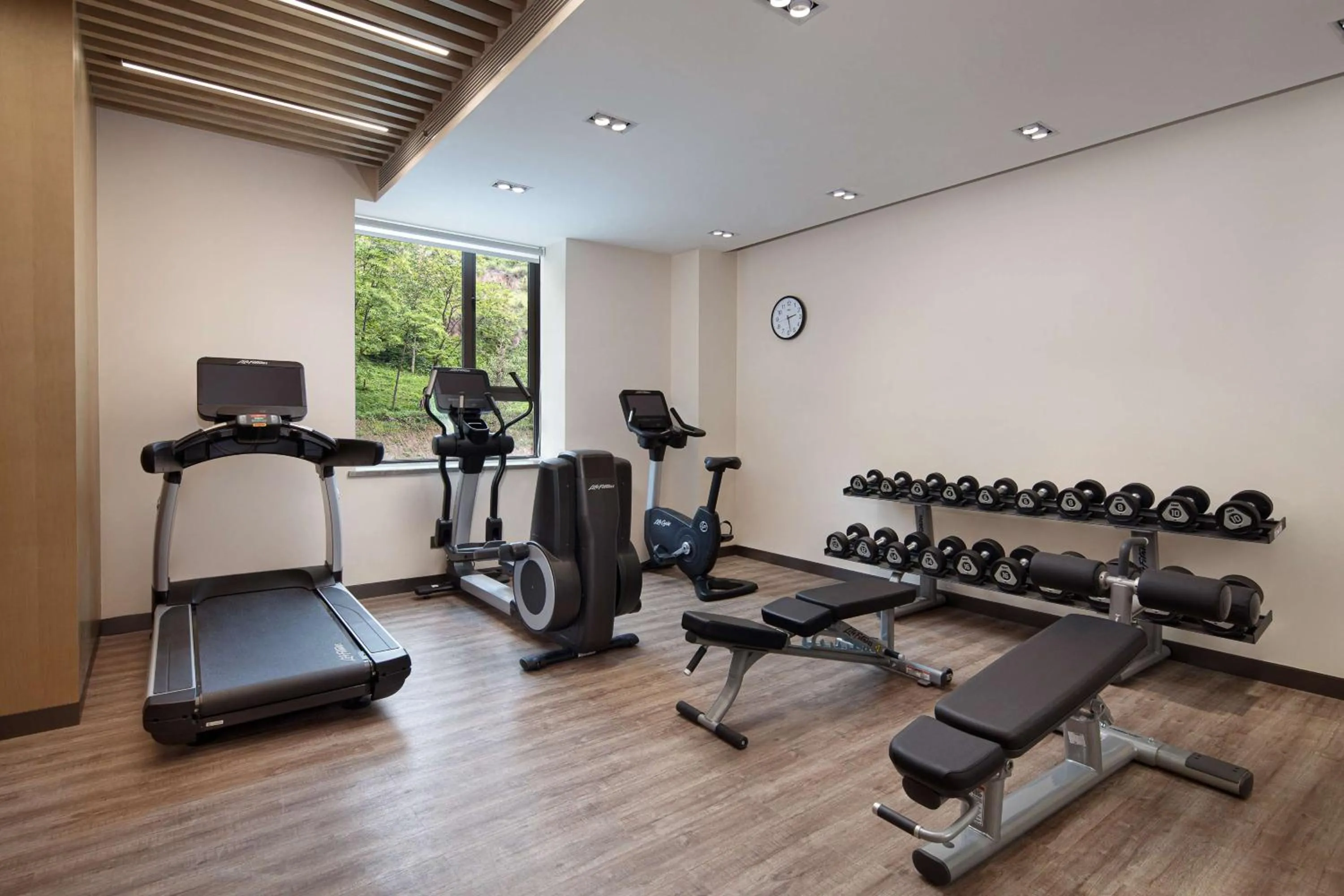 Fitness centre/facilities in Hilton Garden Inn Jiuzhaigou