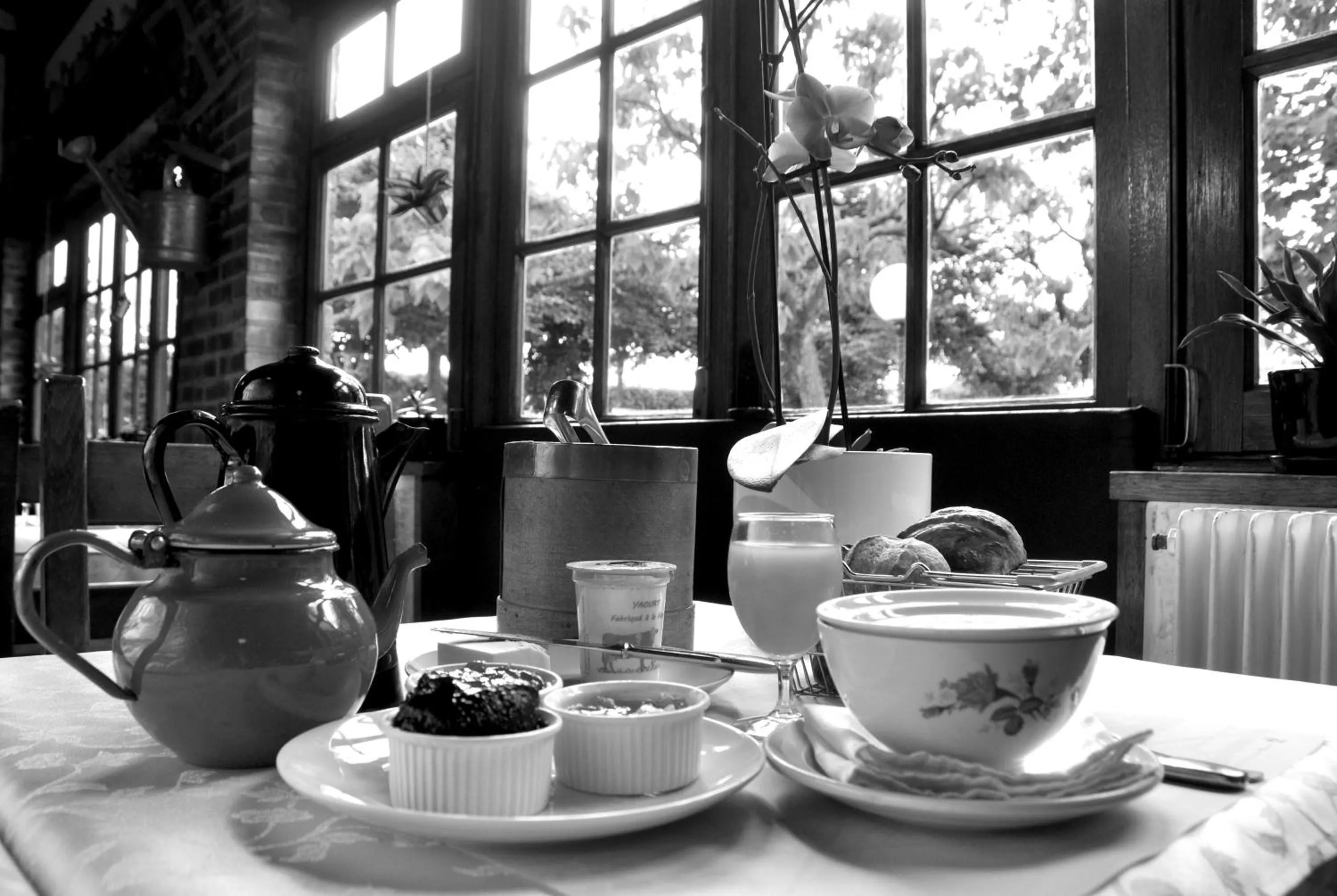 Food and drinks in Logis Hôtel LE DAHU