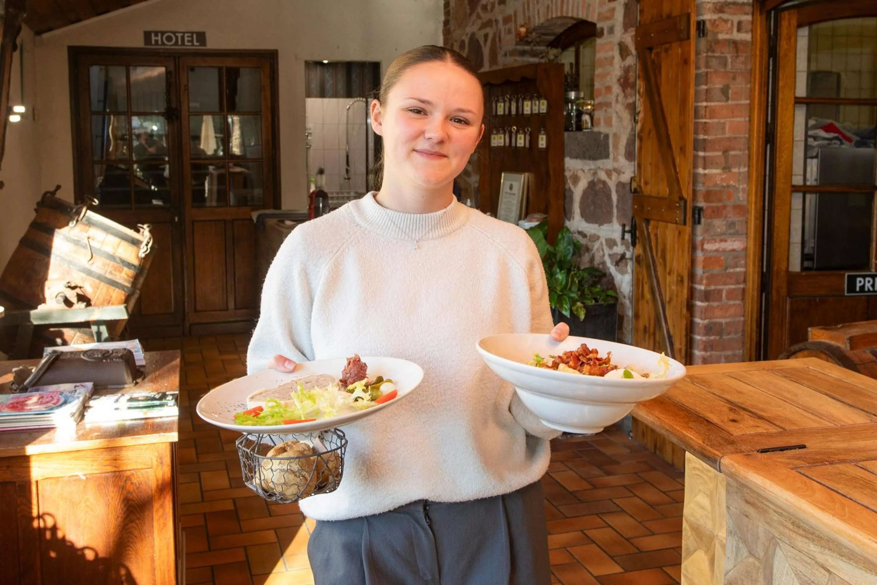 Staff in Logis Hôtel LE DAHU
