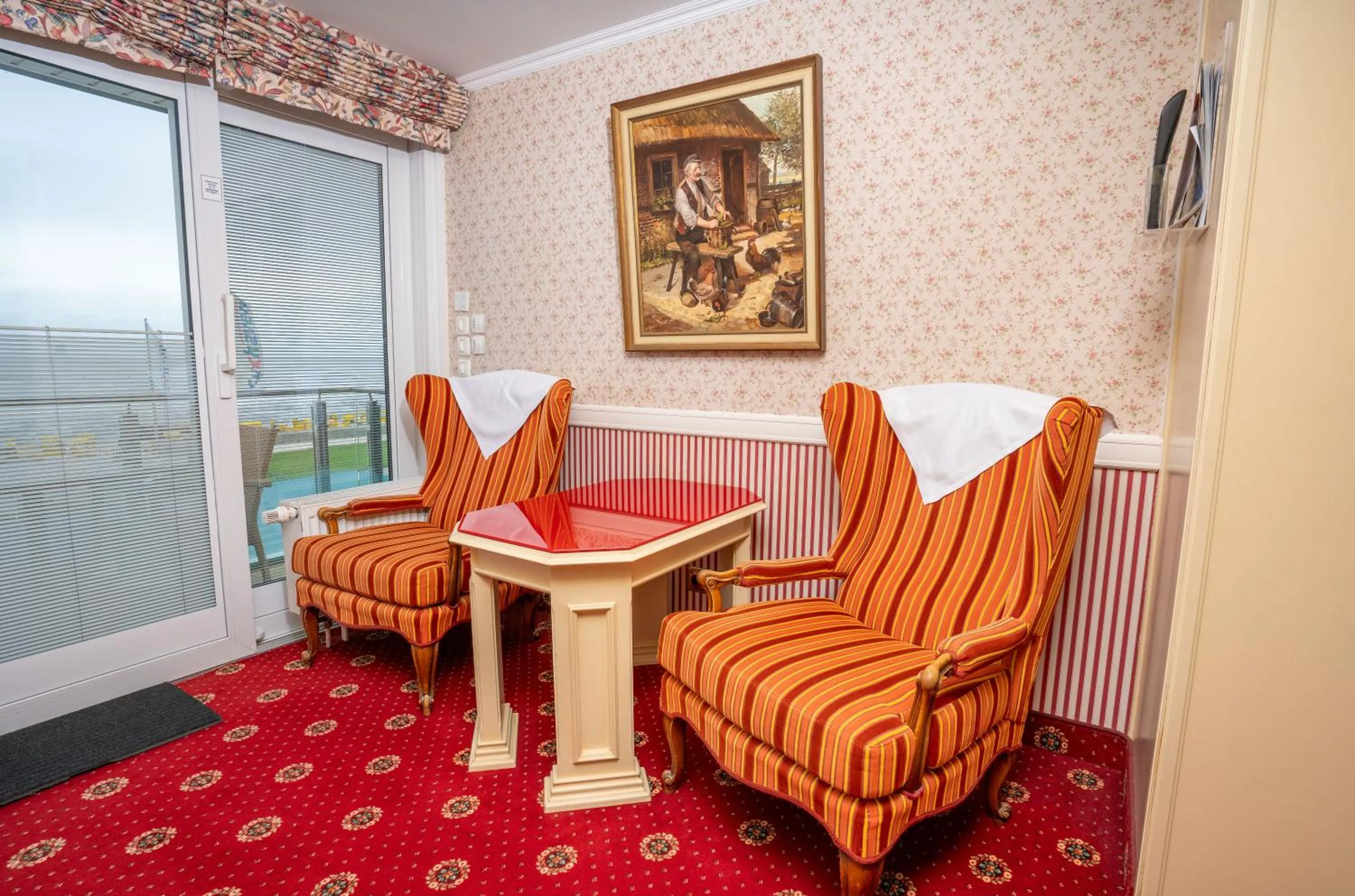 Living room in Hotel Strandperle