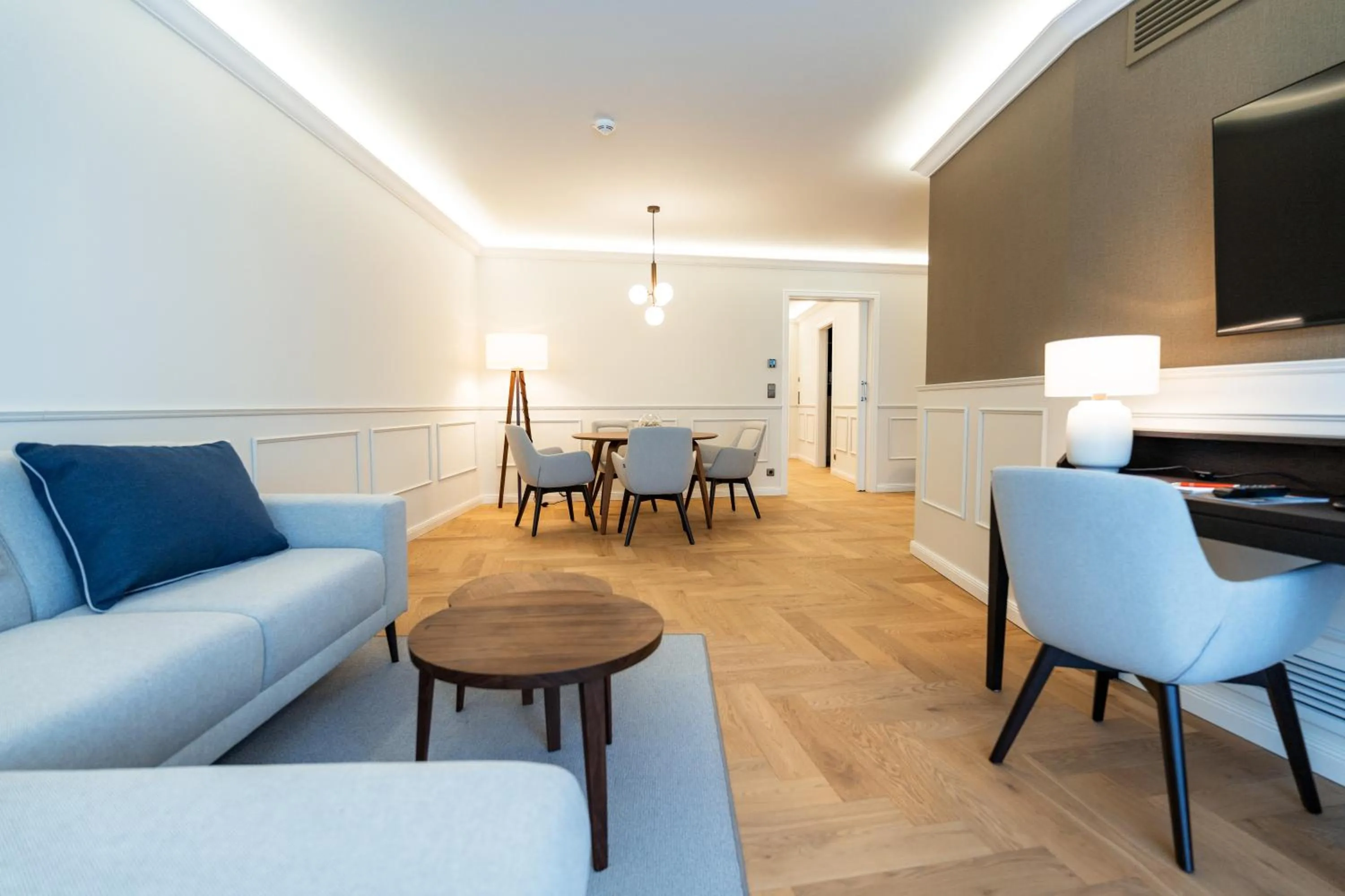 Living room in Hotel Strandperle