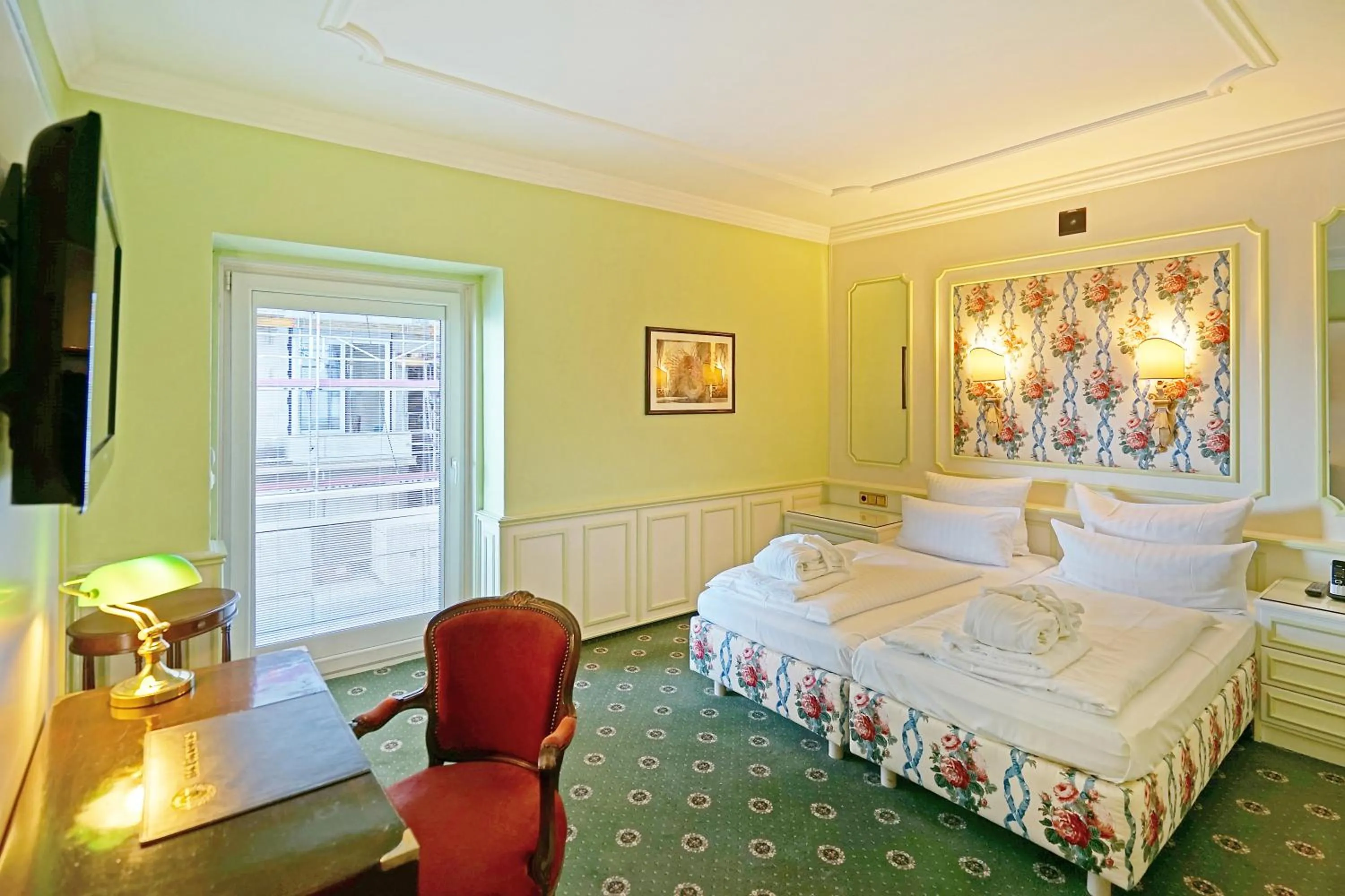 Bedroom, Bed in Hotel Strandperle