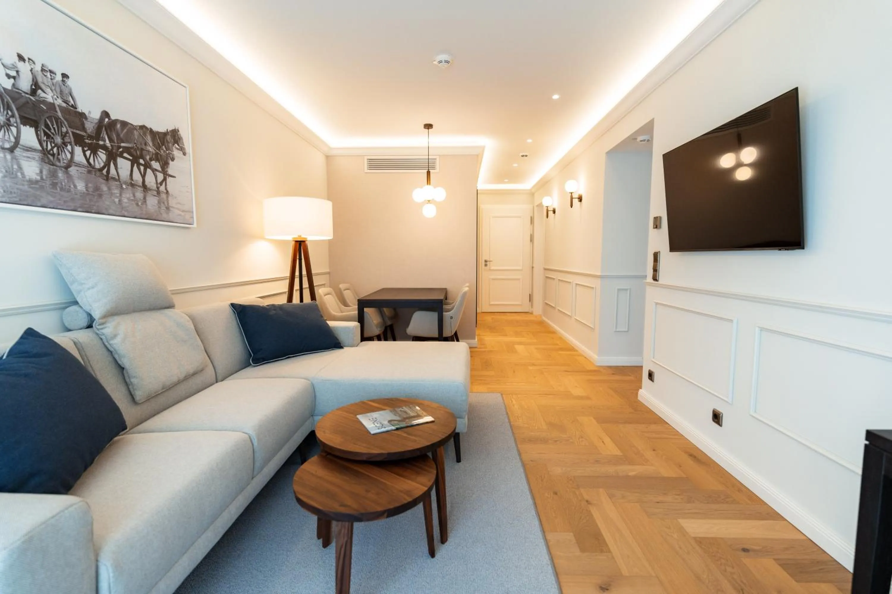 Living room in Hotel Strandperle