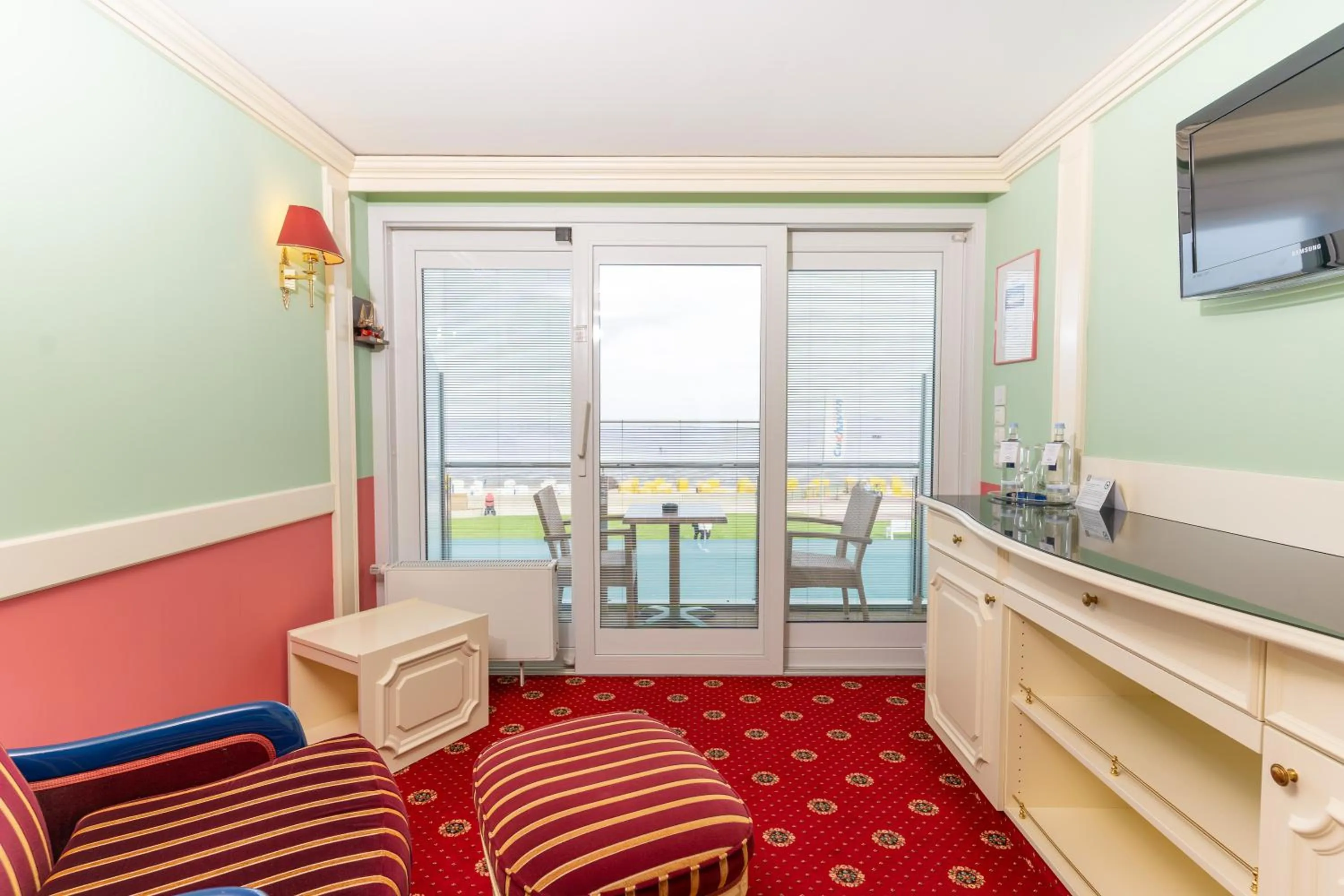 Living room in Hotel Strandperle