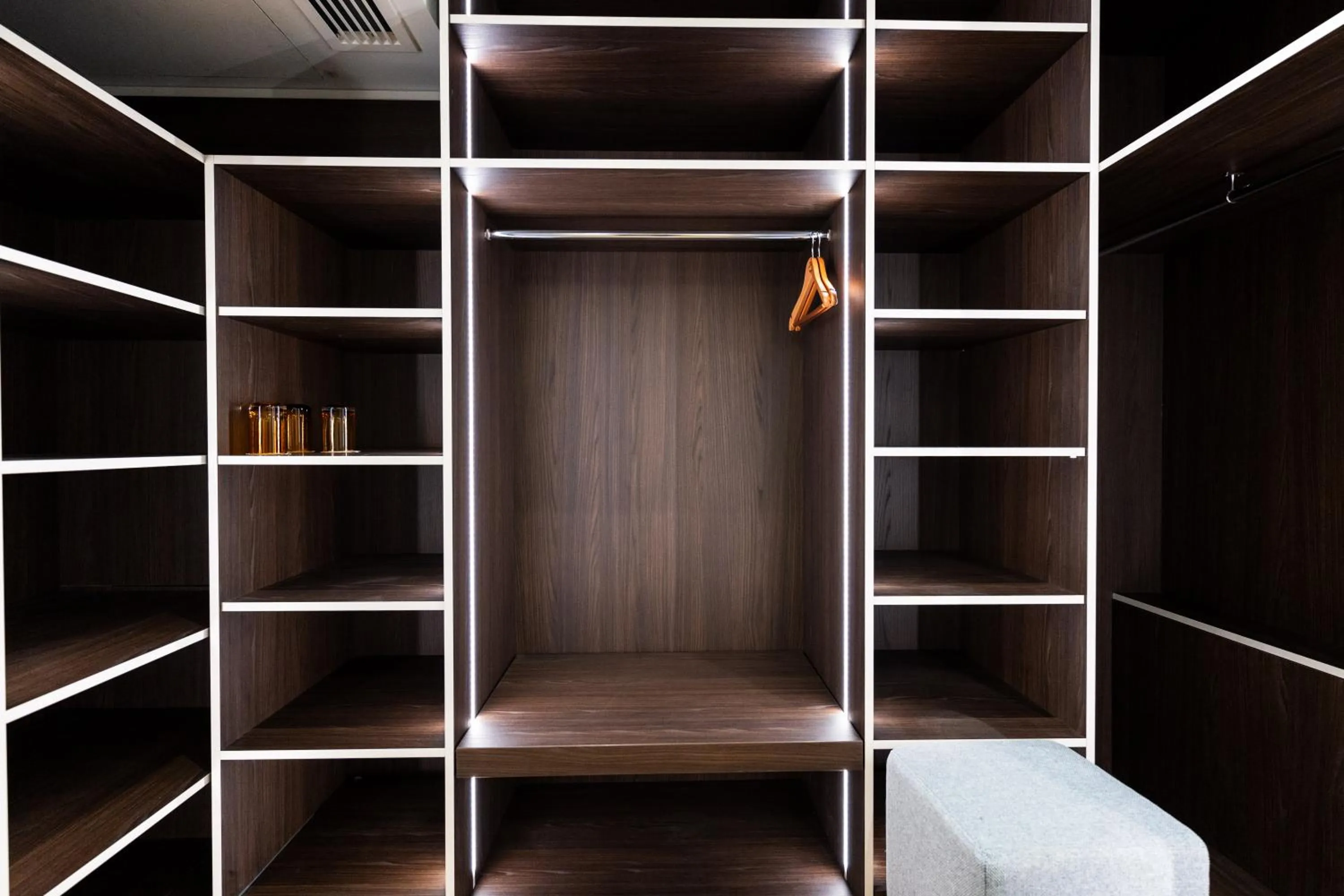 wardrobe in Hotel Strandperle