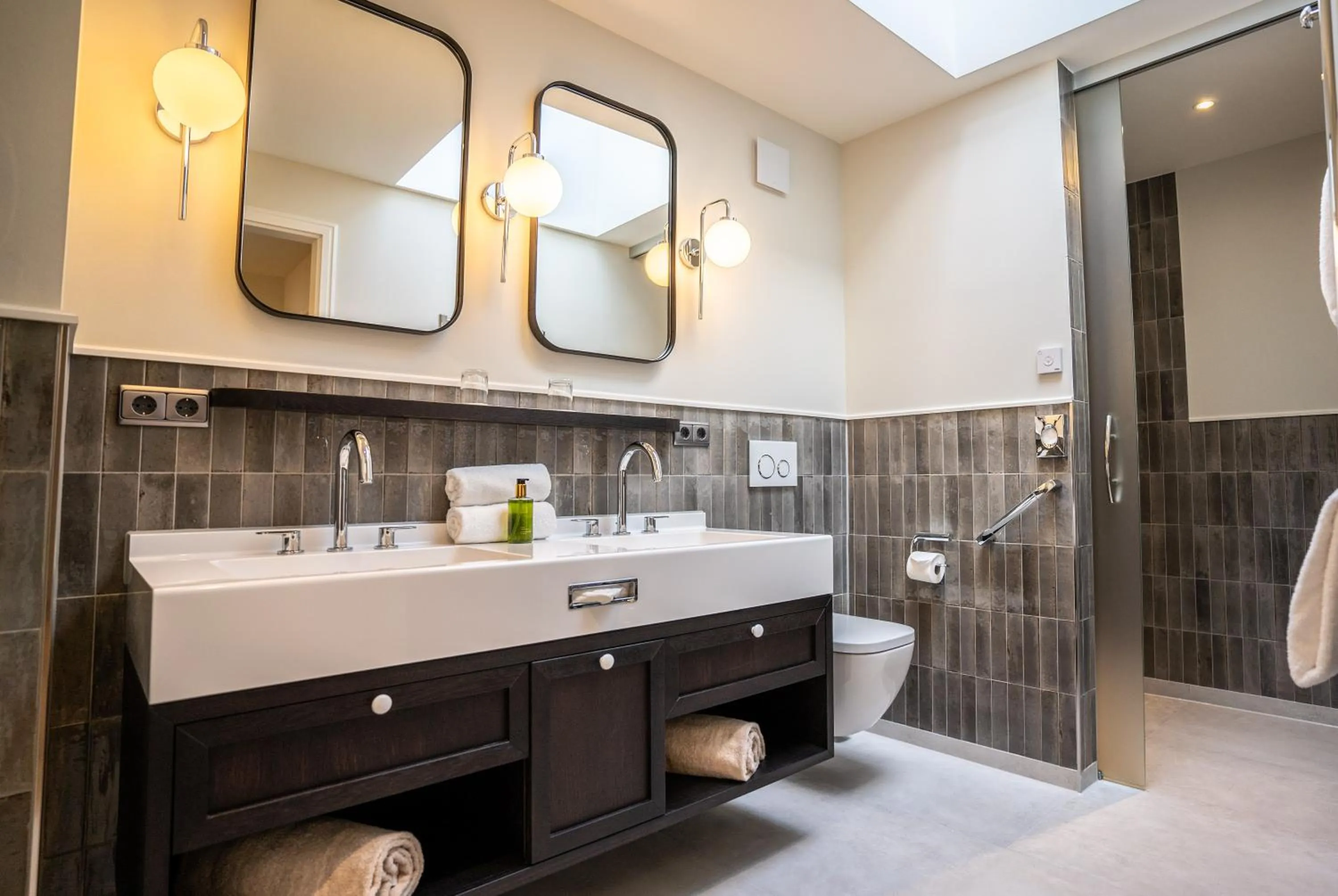 Bathroom in Hotel Strandperle