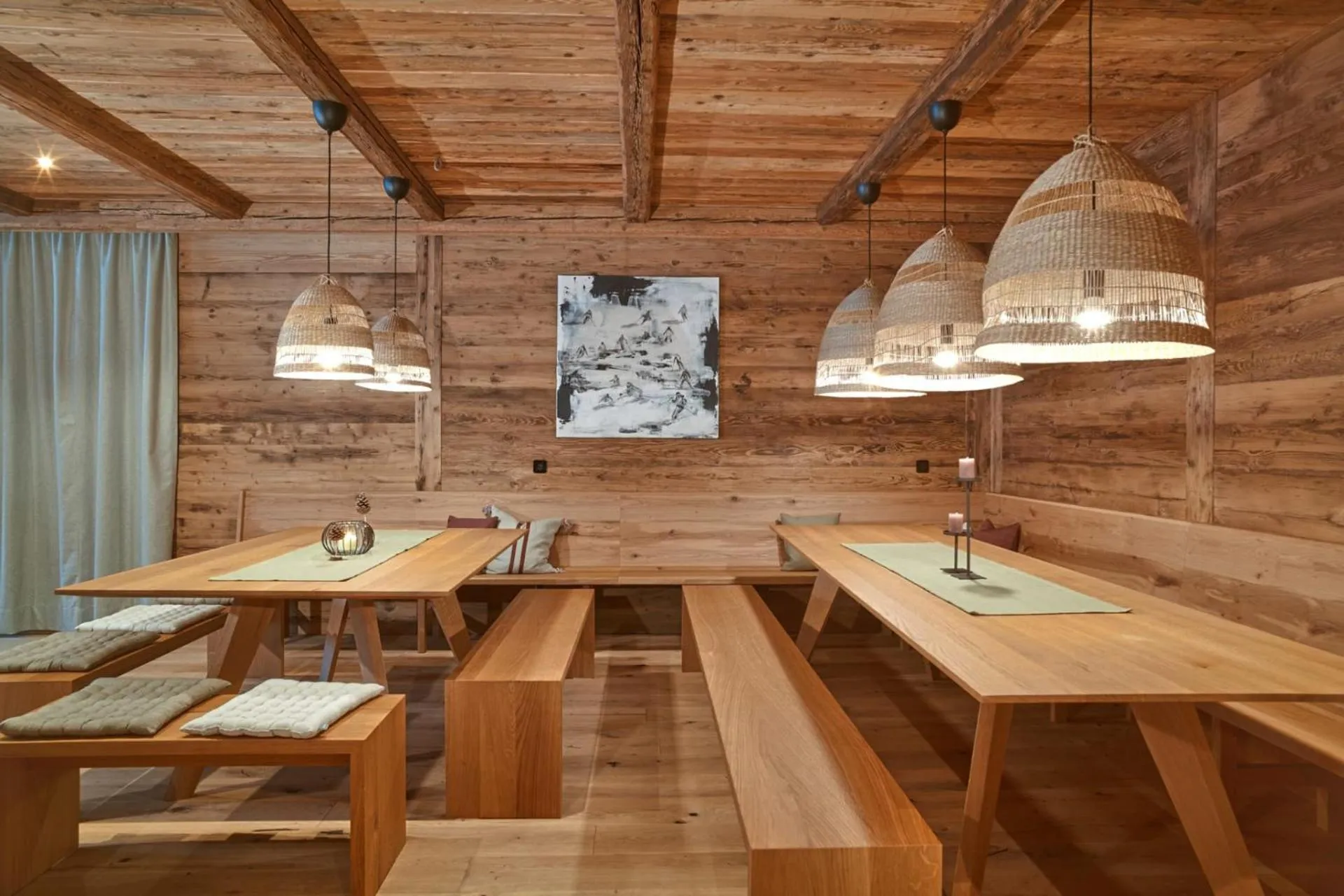 Dining area in Berghaus Schröcken - Hotel Apartments Spa