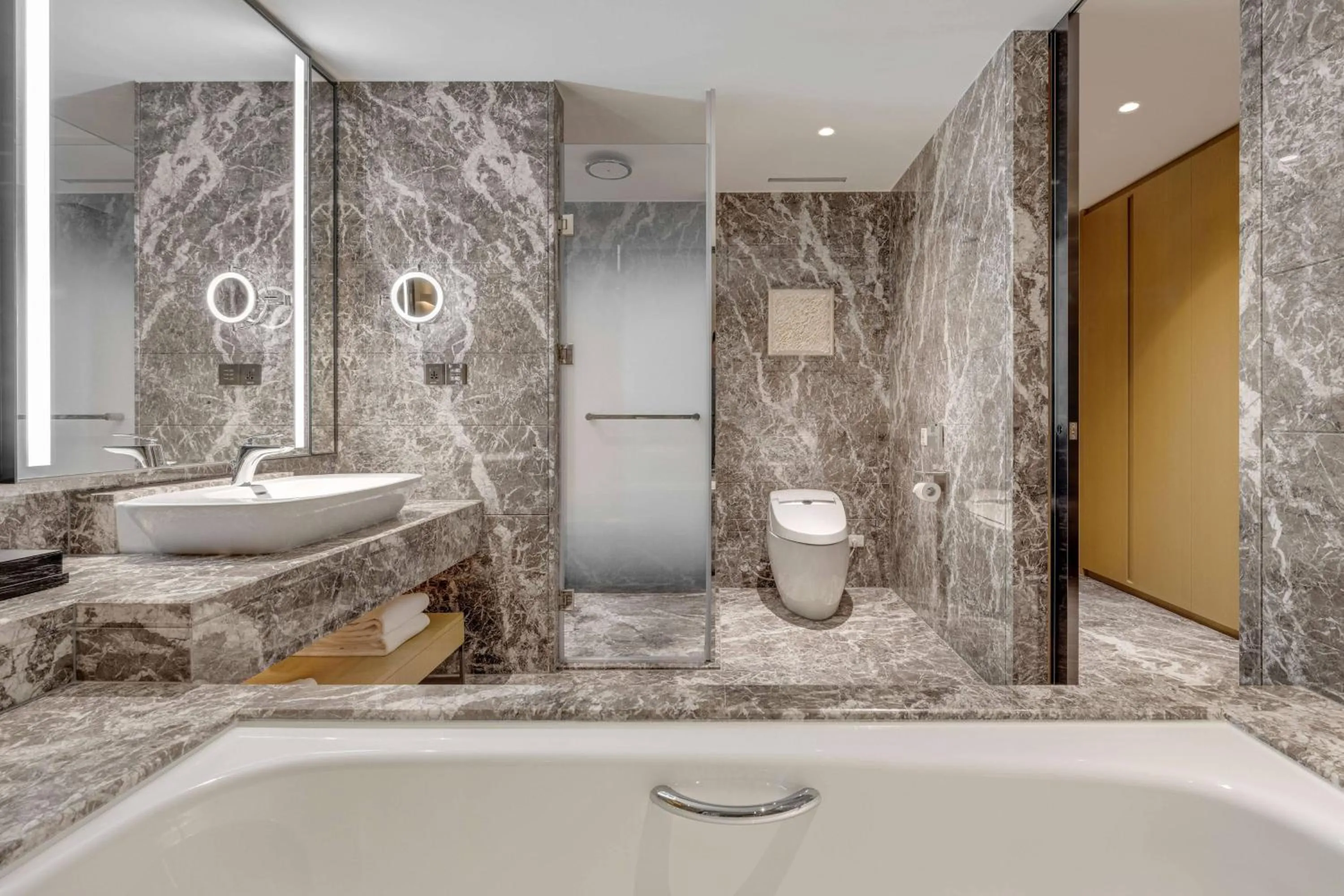 Bathroom in Kaohsiung Marriott Hotel