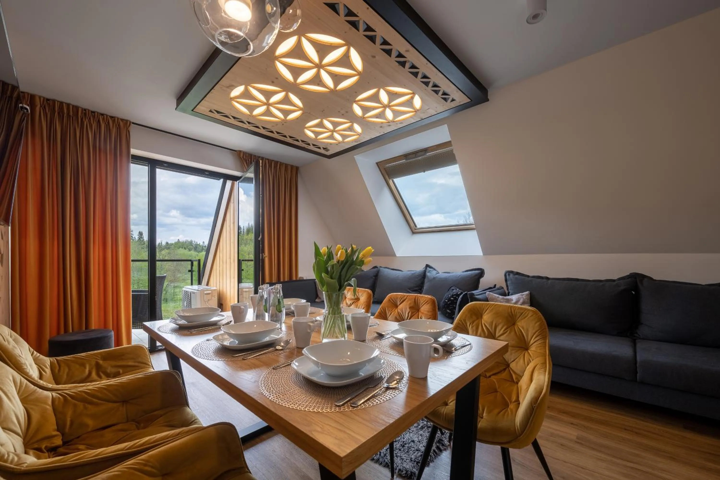 Living room in Aparthotel Góralski Spa 2