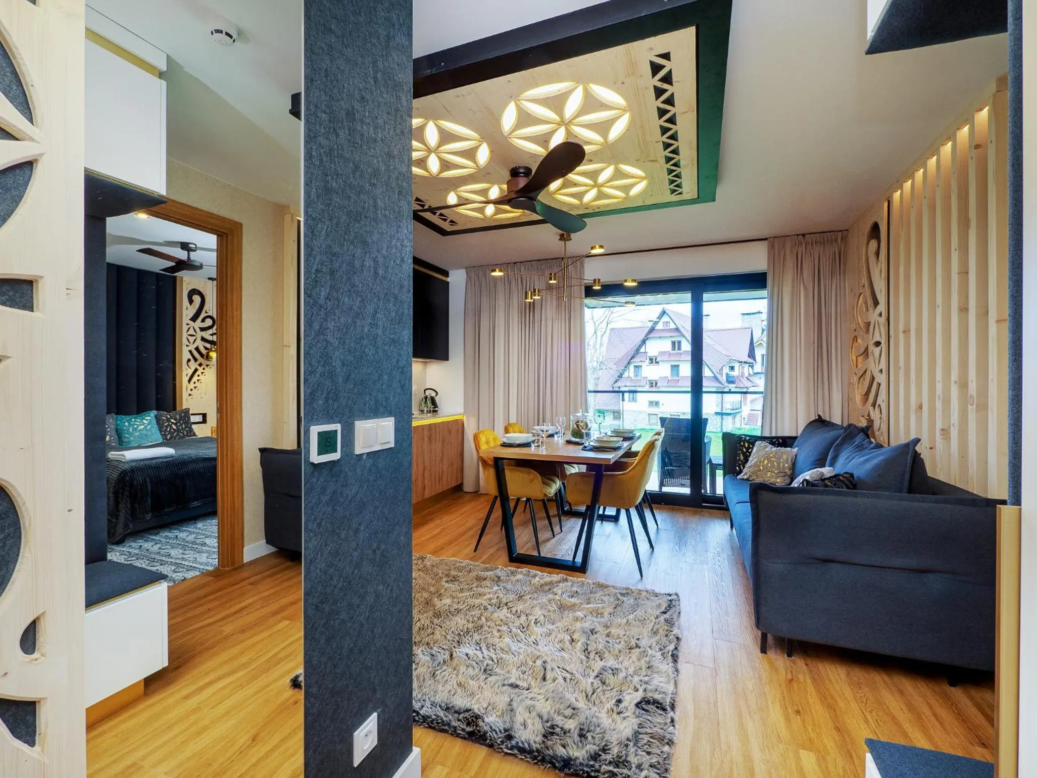 Living room in Aparthotel Góralski Spa 2