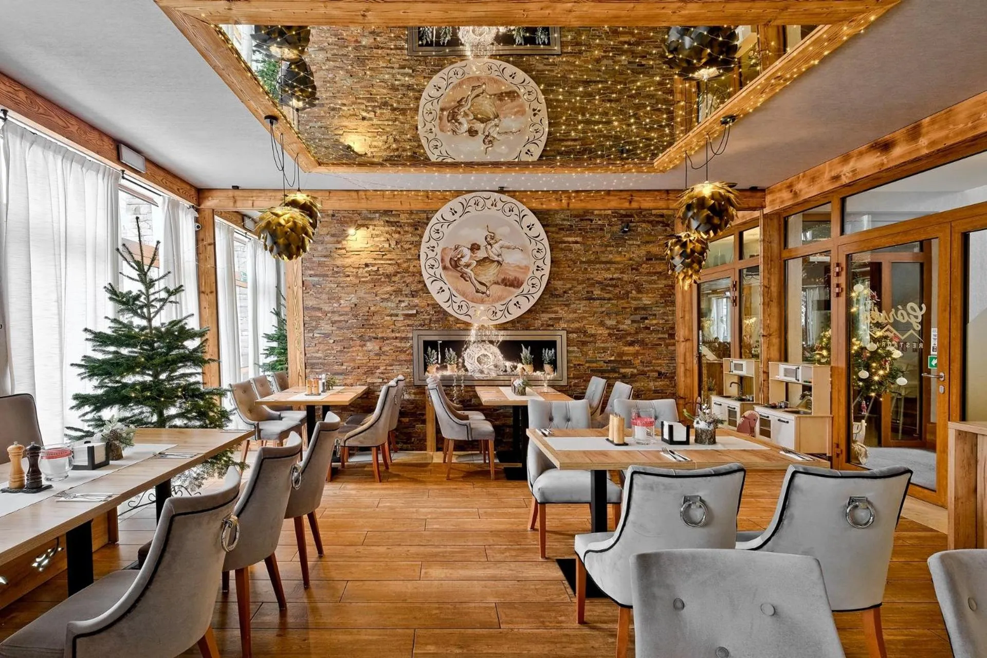 Restaurant/places to eat in Aparthotel Góralski Spa 2