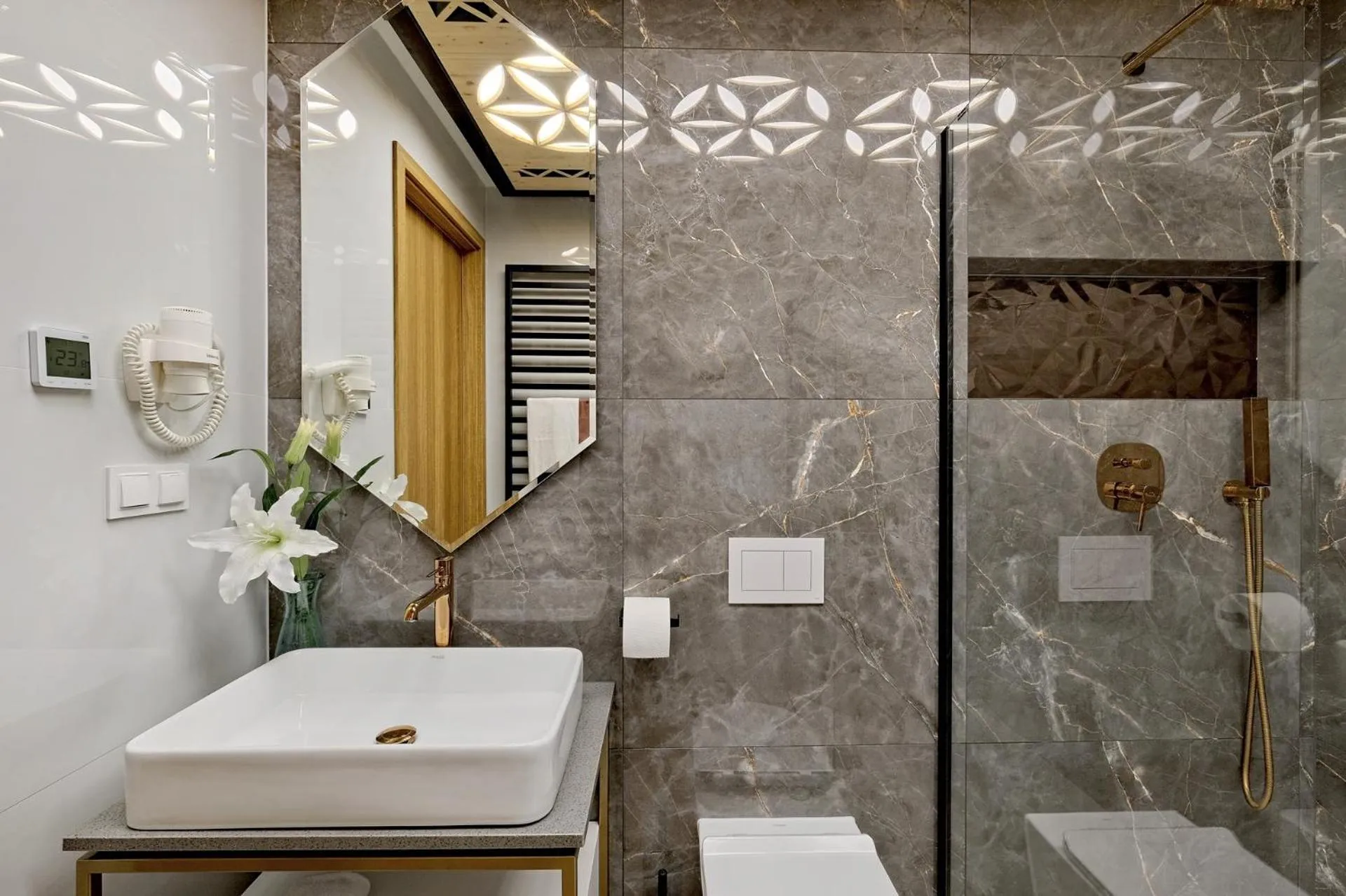 Bathroom in Aparthotel Góralski Spa 2