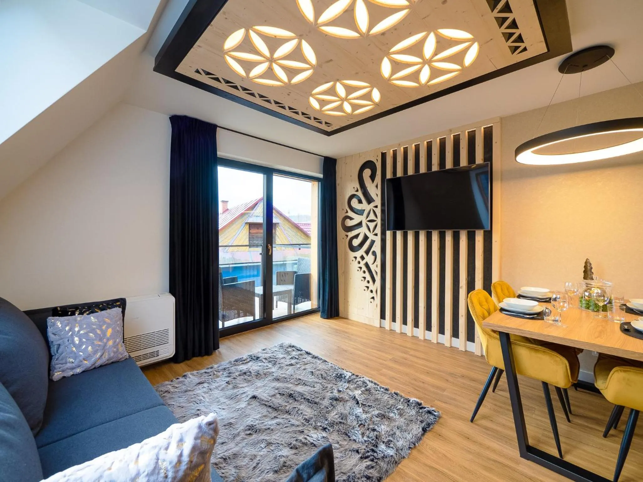 Living room in Aparthotel Góralski Spa 2