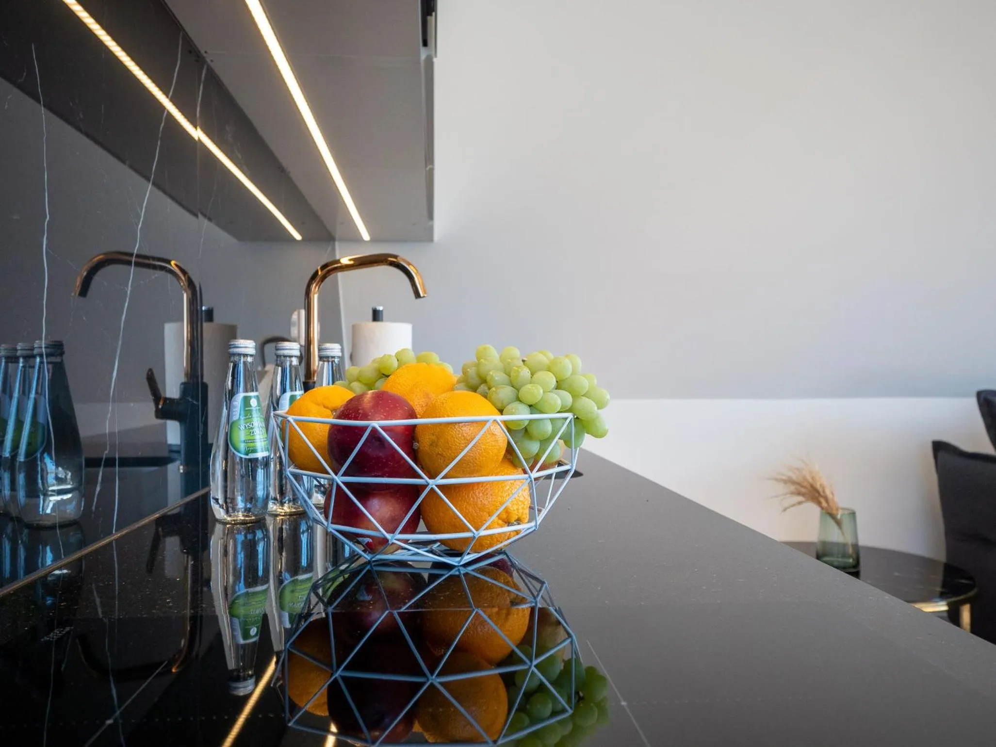 Kitchen or kitchenette in Aparthotel Góralski Spa 2