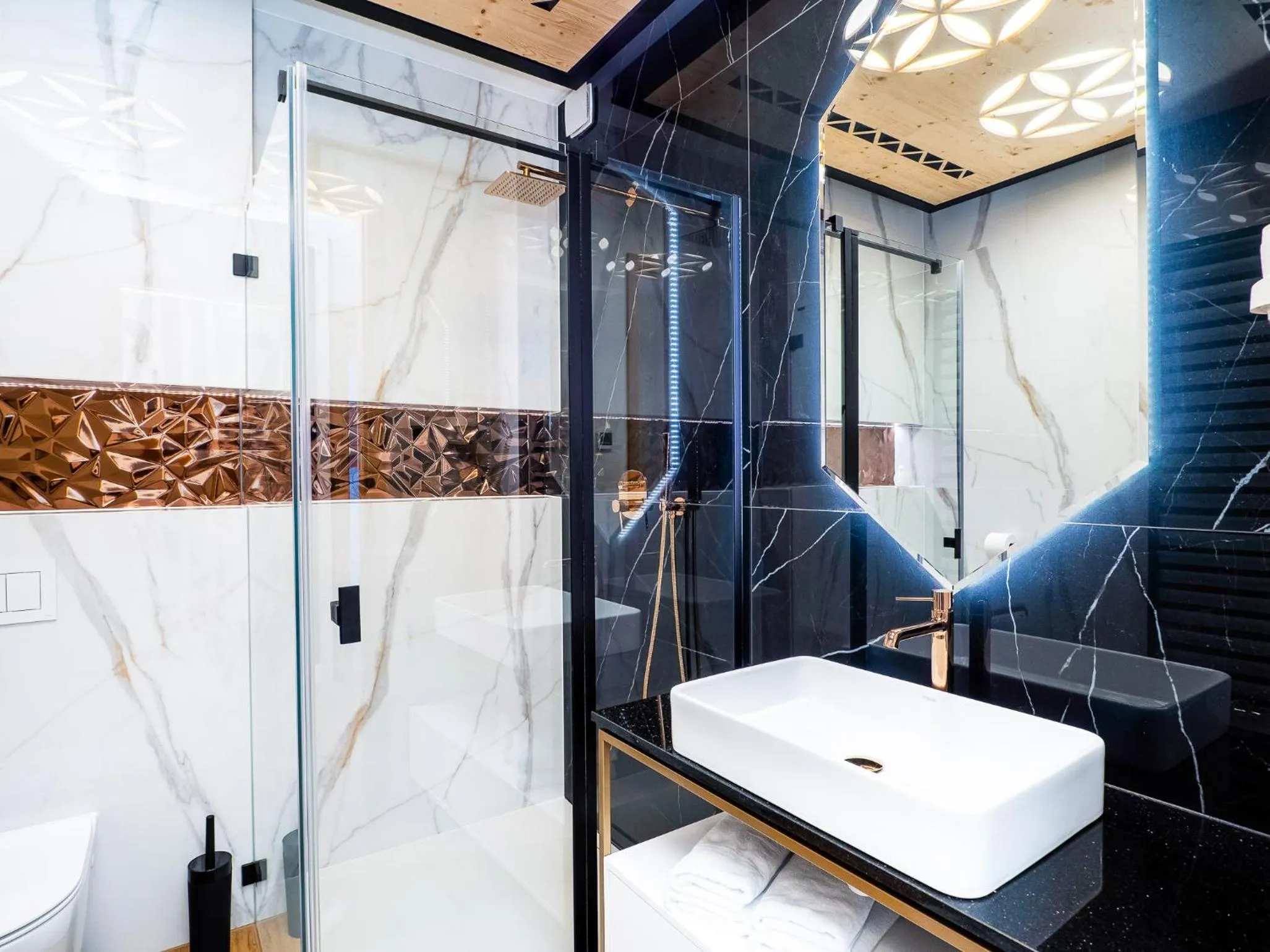 Bathroom in Aparthotel Góralski Spa 2