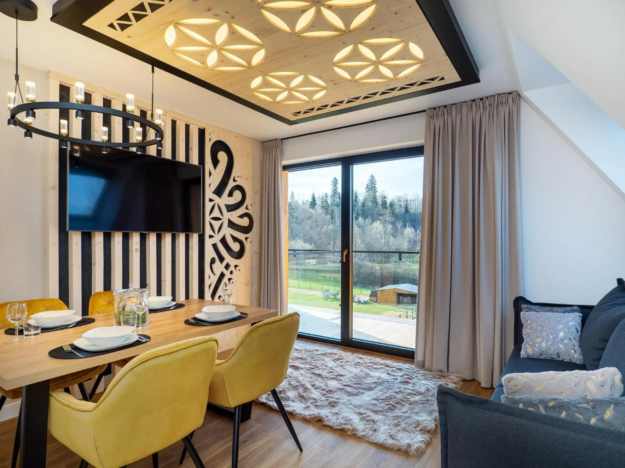 Living room in Aparthotel Góralski Spa 2