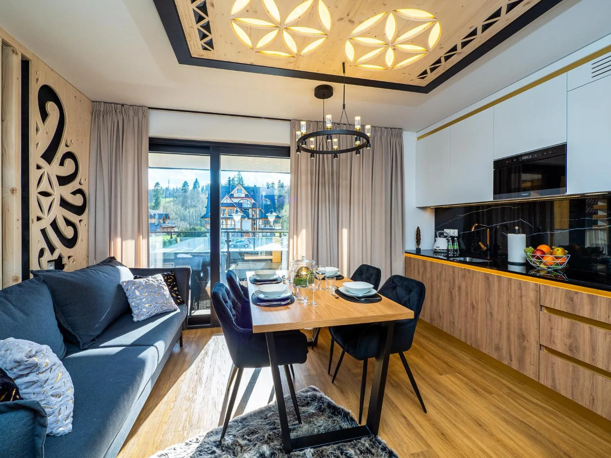 Living room in Aparthotel Góralski Spa 2