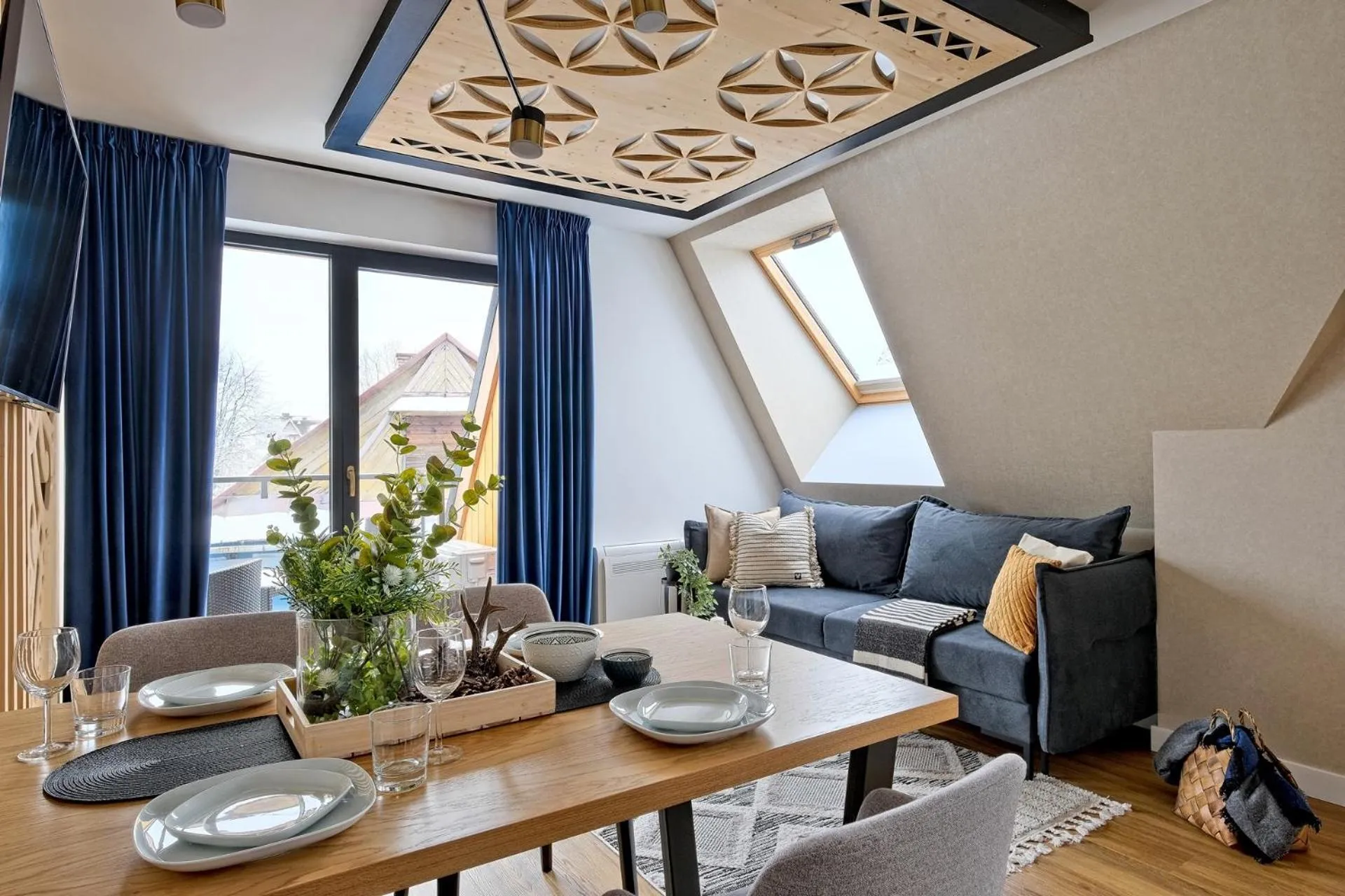 Living room in Aparthotel Góralski Spa 2