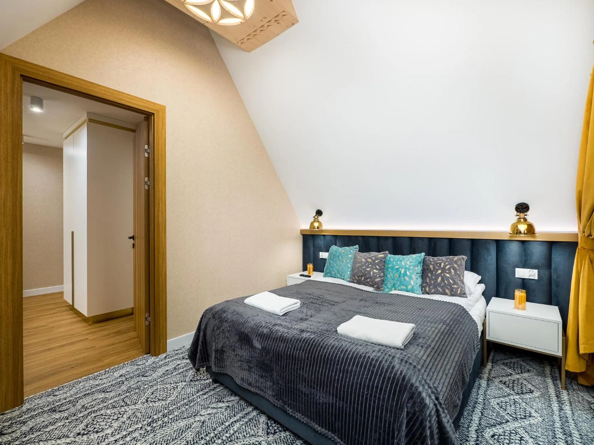 Bed in Aparthotel Góralski Spa 2