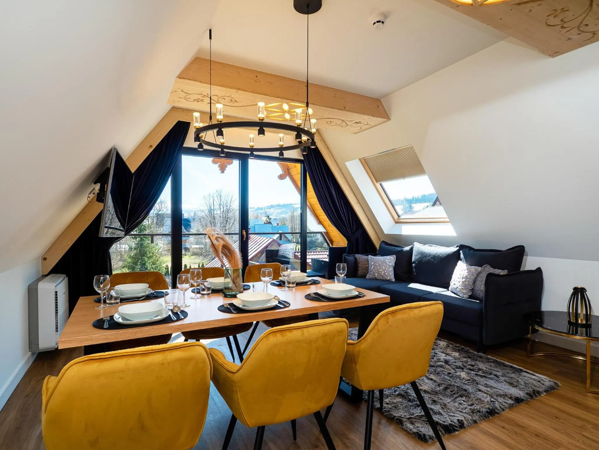 Living room in Aparthotel Góralski Spa 2